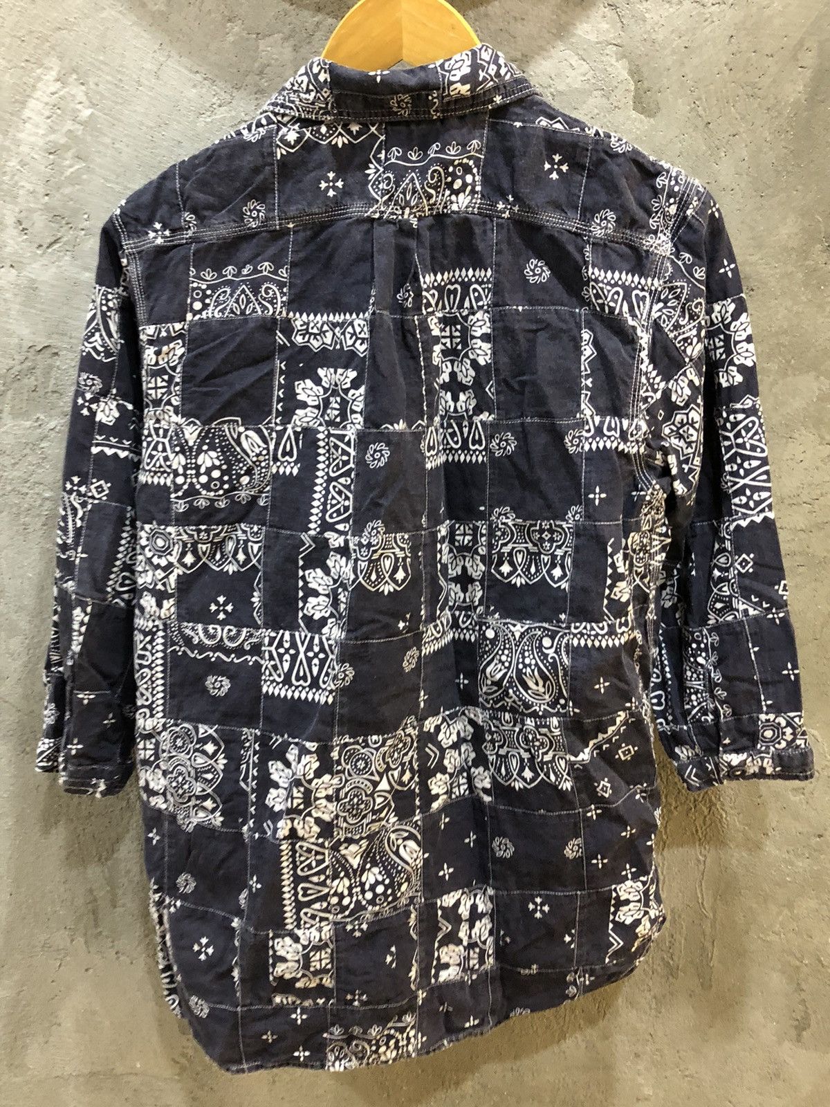 Kapital SpellBound Domingo Patchwork Bandana Half Sleeve Shirt Size US L / EU 52-54 / 3 - 10 Thumbnail
