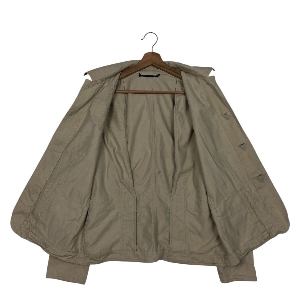 Ralph Lauren 🔥VINTAGE CROPPED CHORE WORK BIKER JACKET RALPH LAUREN Size M / US 6-8 / IT 42-44 - 15 Thumbnail