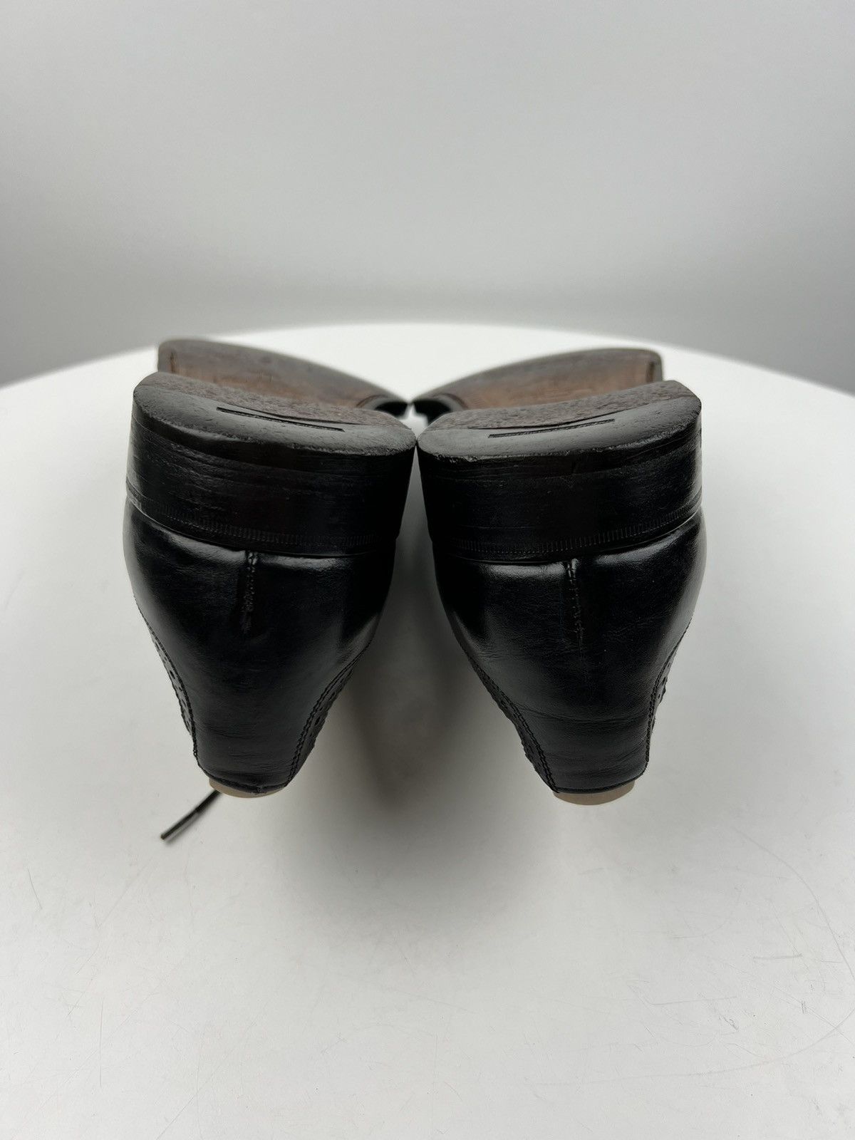Salvatore Ferragamo SALVATORE FERRAGAMO Oxfords Leather Shoes Black Men’s Size US 10 / EU 43 - 12 Thumbnail