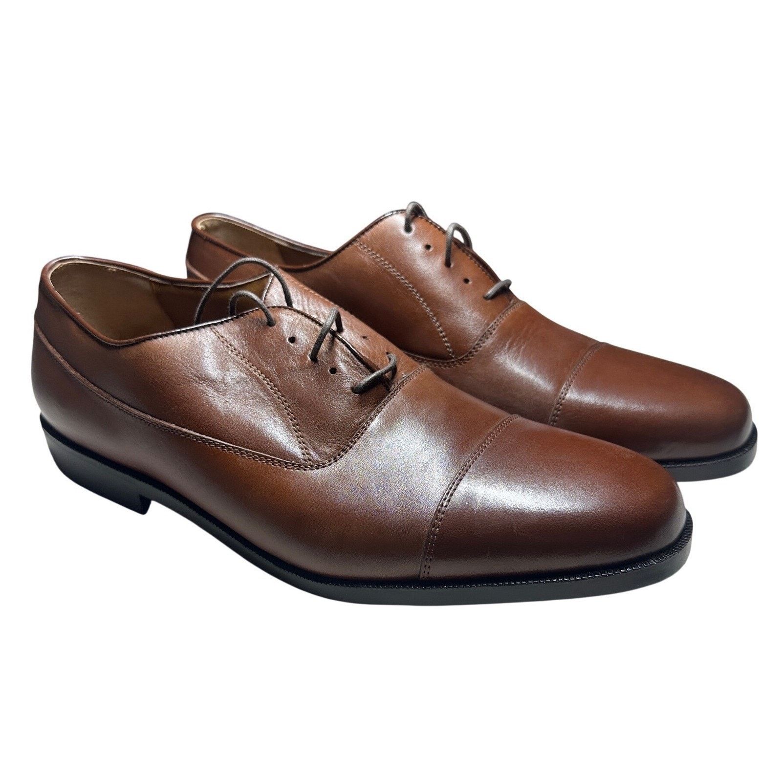 Florsheim Florsheim Savona Mens13 NEW Cap Toe Oxford Dress Shoes Size US 13 / EU 46 - 3 Thumbnail