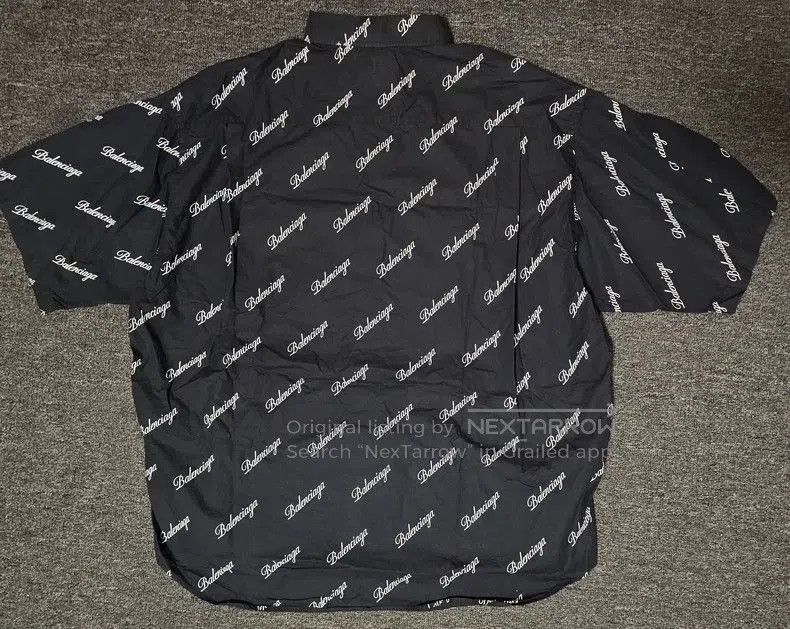 Balenciaga Balenciaga Oversized Logo Short Sleeve Shirt. Size US M / EU 48-50 / 2 - 4 Thumbnail