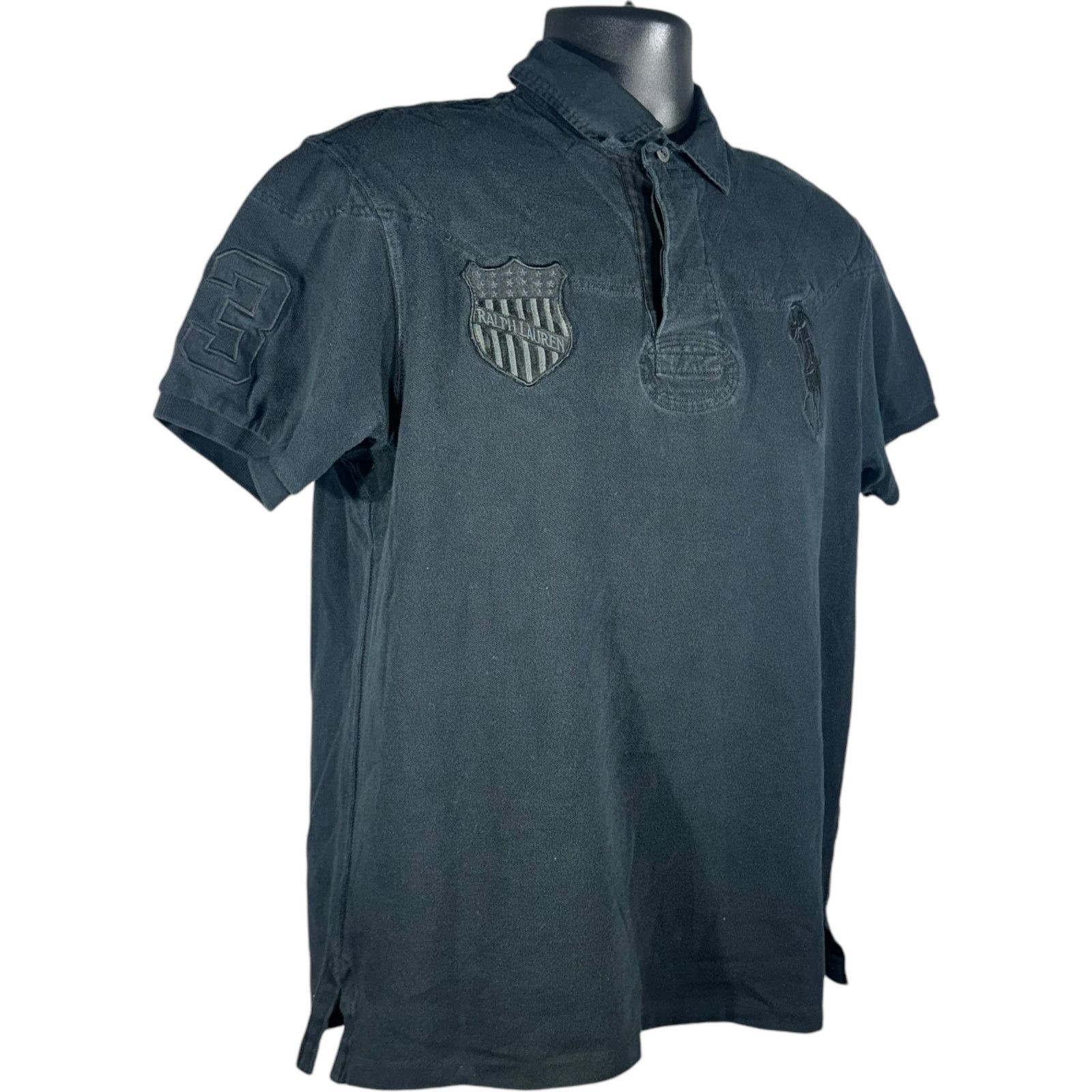 Polo Ralph Lauren Polo Ralph Lauren Big Horse Short Sleeve Polo Size US XL / EU 56 / 4 - 4 Thumbnail