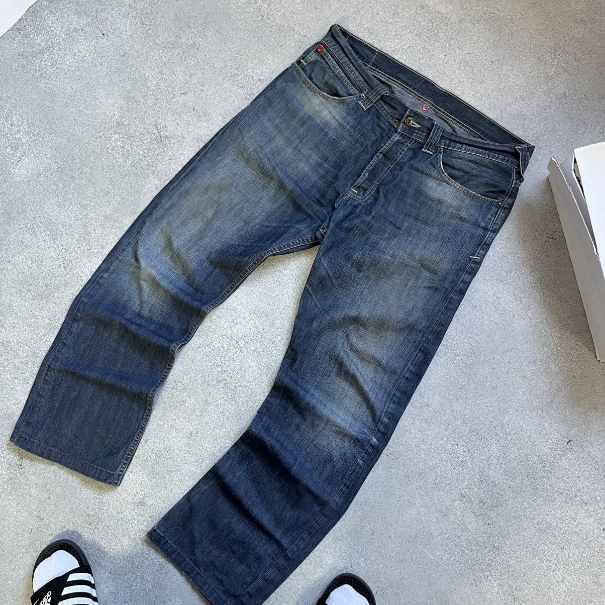 Evisu × Puma Vintage y2k Baggy Evisu x Puma Jeans Size US 36 / EU 52 - 8 Thumbnail