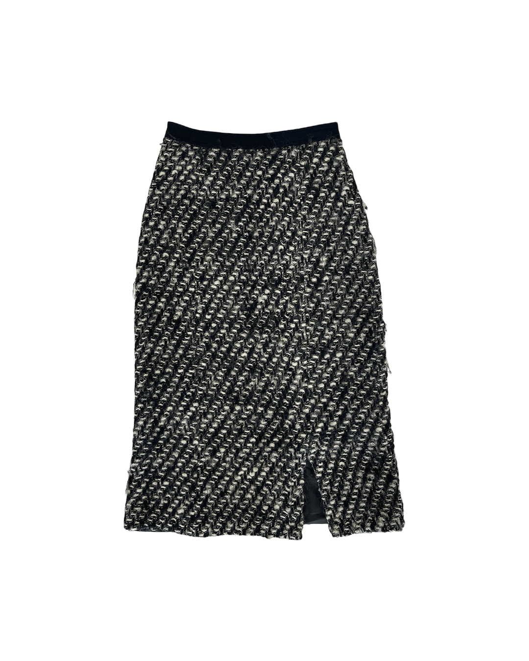 Comme des Garcons Comme des Garçons 90s Tweed Midi Skirt Size 27" / US 4 / IT 40 - 5 Thumbnail