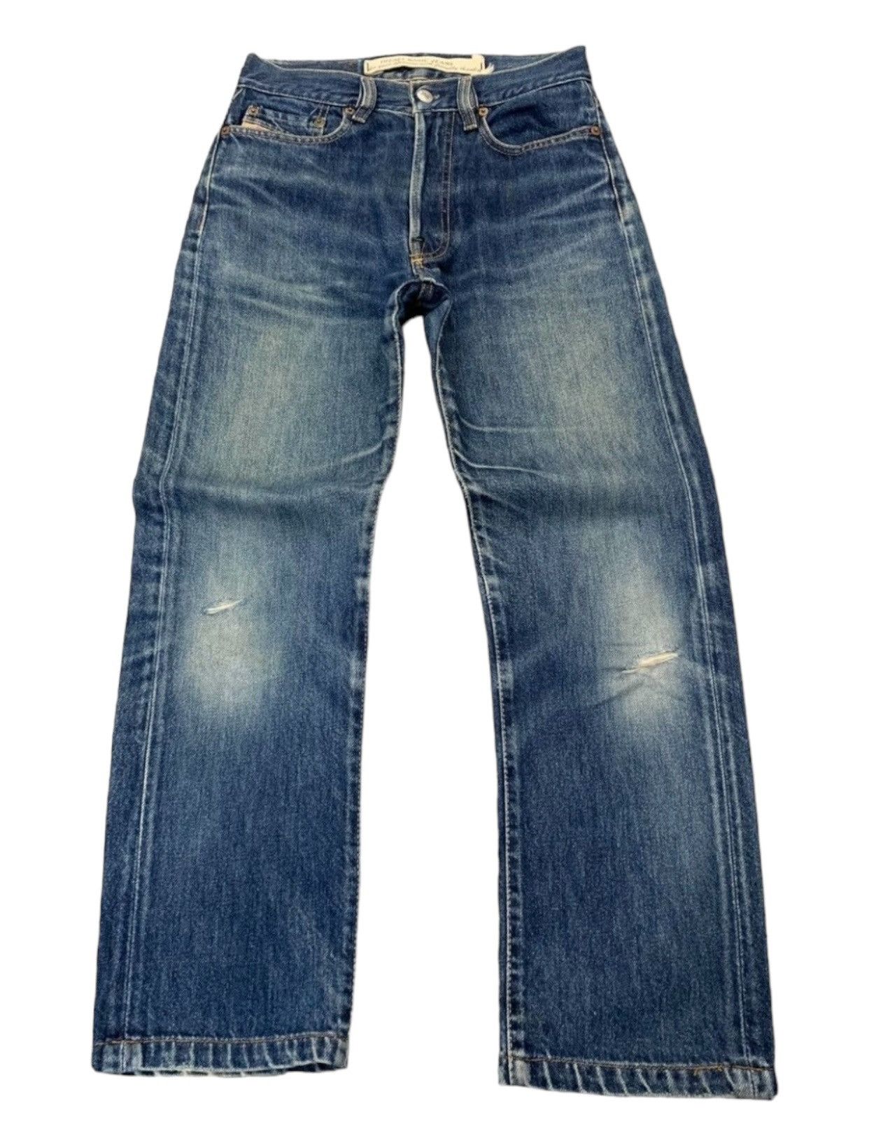 Diesel Diesel Industry Distressed Mod Fellow Denim Pants (AC9) Size US 26 / EU 42 - 3 Thumbnail