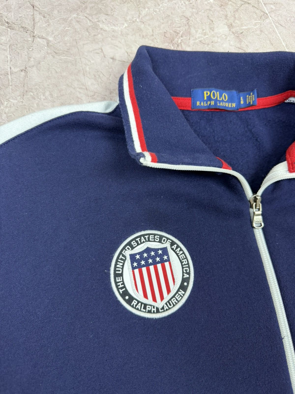 Polo Ralph Lauren Polo Ralph Lauren USA zip sweatshirt Size US L / EU 52-54 / 3 - 9 Thumbnail