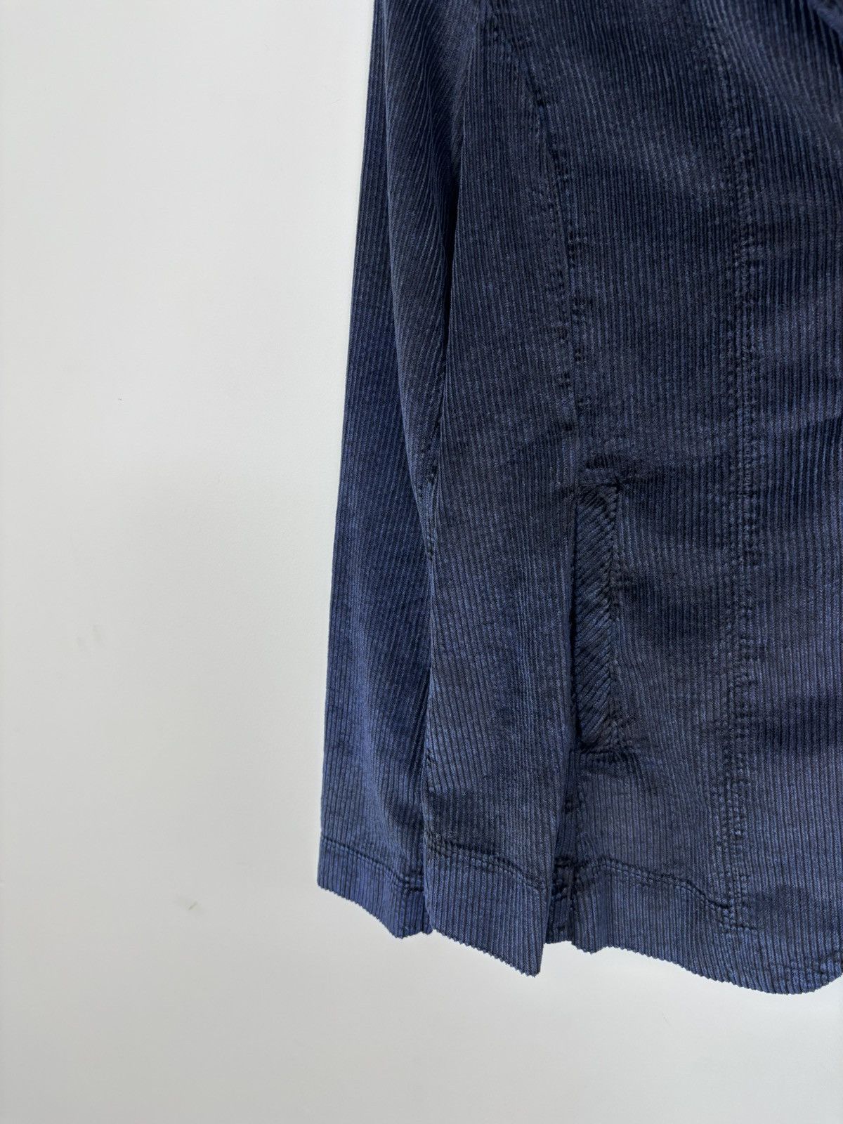 Transit Transit Par Such NWT Women’s Blue Corduroy Blazer Jacket Size L / US 10 / IT 46 - 6 Thumbnail