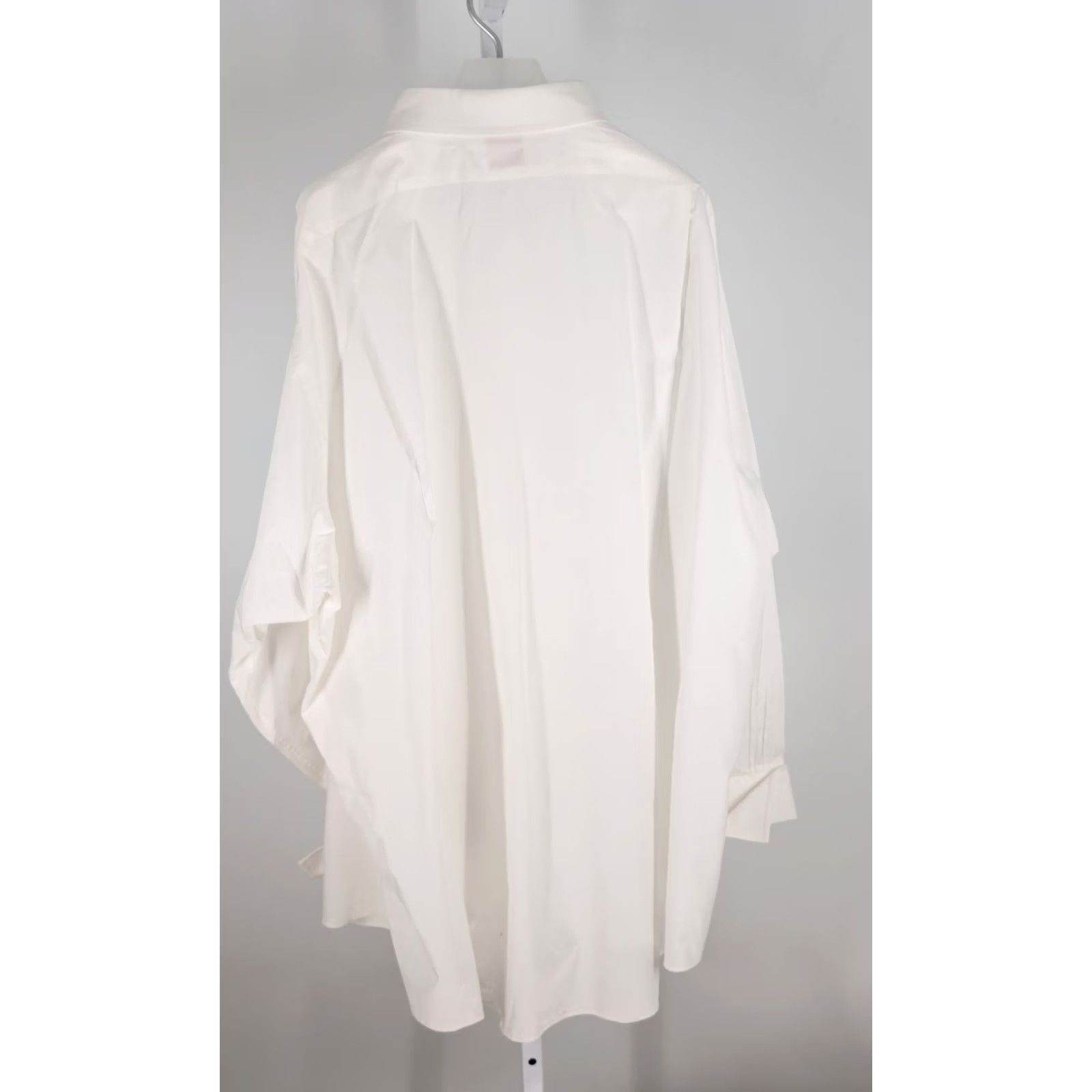 Brooks Brothers VINTAGE Brooks Brothers Dress Shirt 20-5 White Pleated French Cuff Mens 80s 90s Tuxedo Shirt White Formal Shirt Big and Tall Size US XXL / EU 58 / 5 - 3 Thumbnail