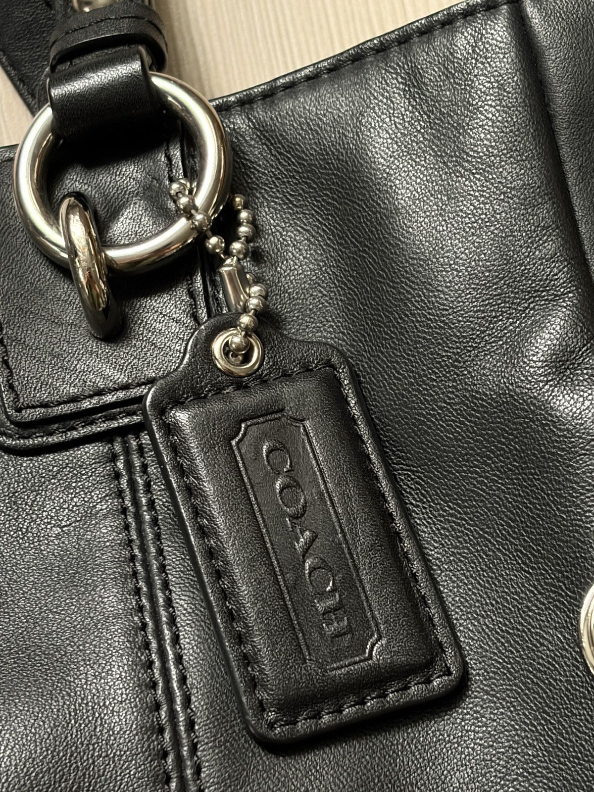 Coach COACH East West Gallery Leather Tote Bag Size ONE SIZE - 7 Thumbnail