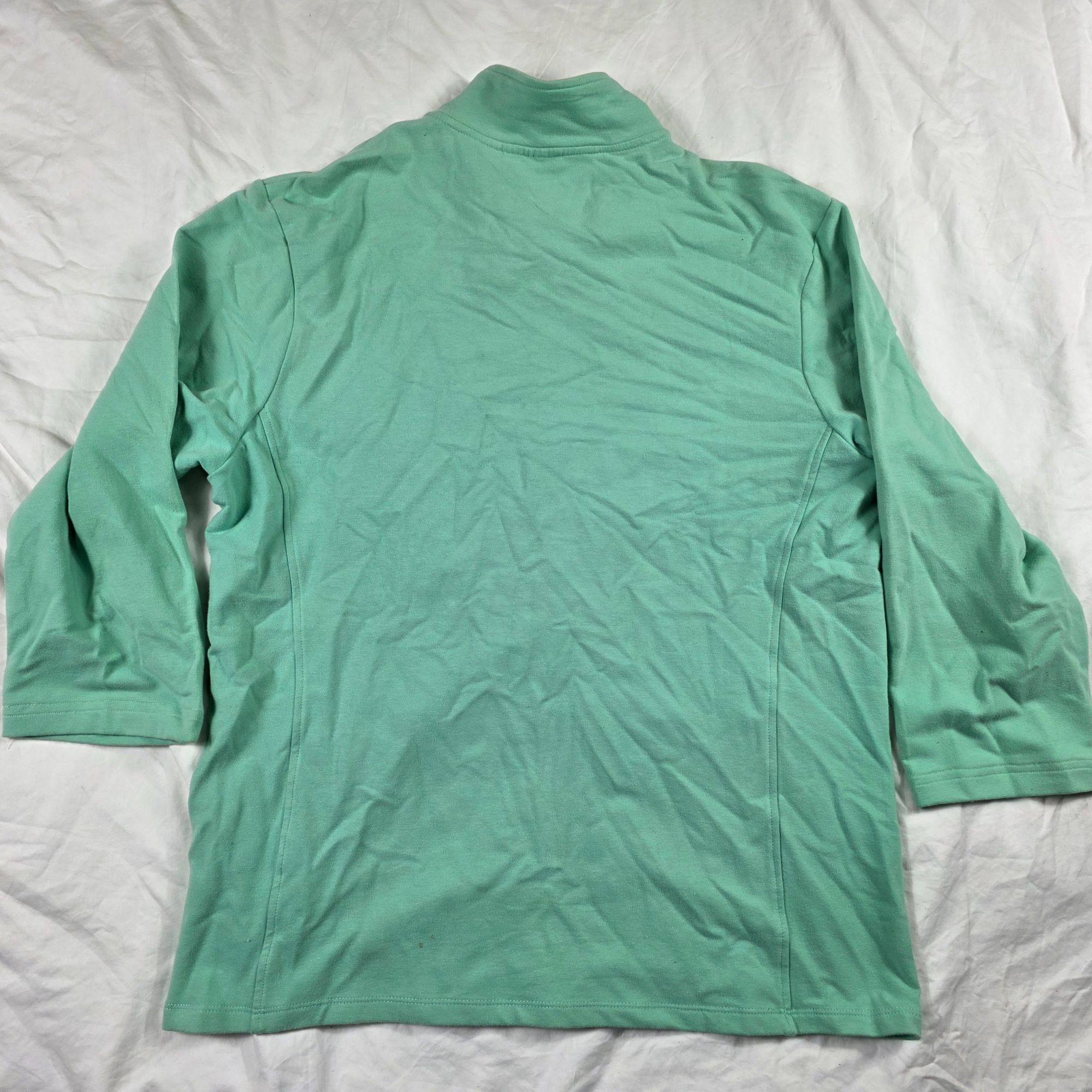 Other Princess Cruises Womens XXL Mint Green Full Zip Jacket Casua Size XXL / US 16-18 / IT 52-54 - 2 Thumbnail