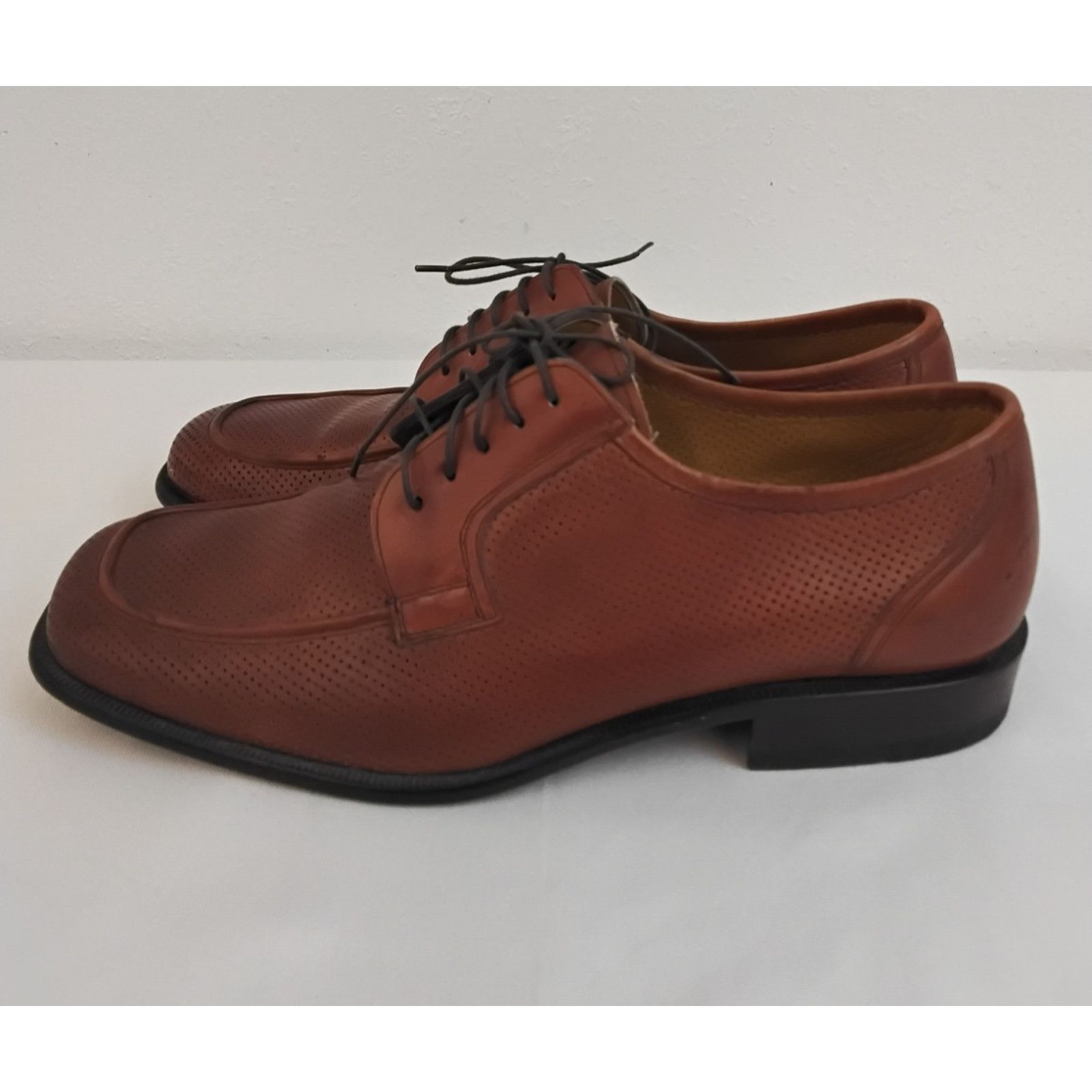 E.T. Wright E.T. Wright Masters Collection Shoes Men's 9 Brown Leather Size US 9 / EU 42 - 5 Thumbnail