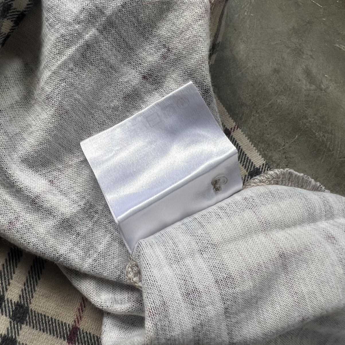 Burberry Burberry Nova Check Polo Long Sleeve Shirt Size US M / EU 48-50 / 2 - 7 Thumbnail