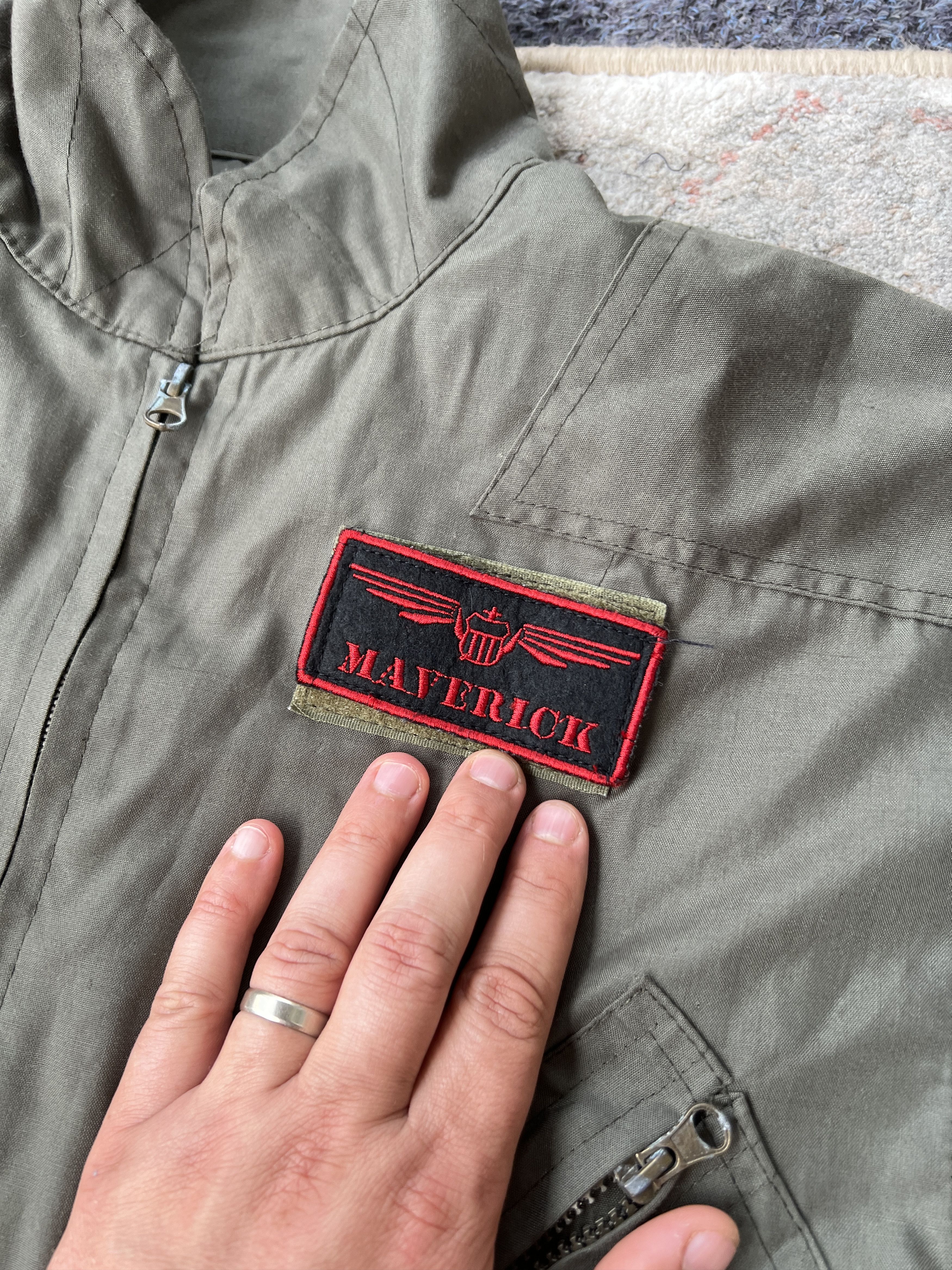 Vintage Top Gun Tom Cat USA Maverick VF-1 Weapons School Overall Size US M / EU 48-50 / 2 - 5 Thumbnail