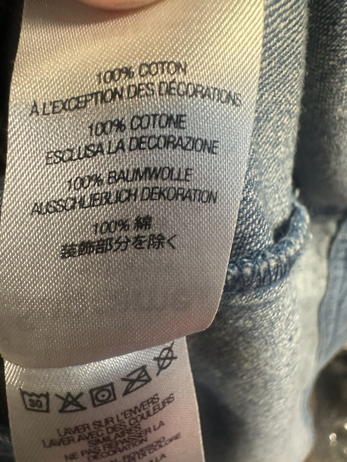 Supreme Supreme world famous denim jersey fall 22 xl new Size US XL / EU 56 / 4 - 4 Thumbnail