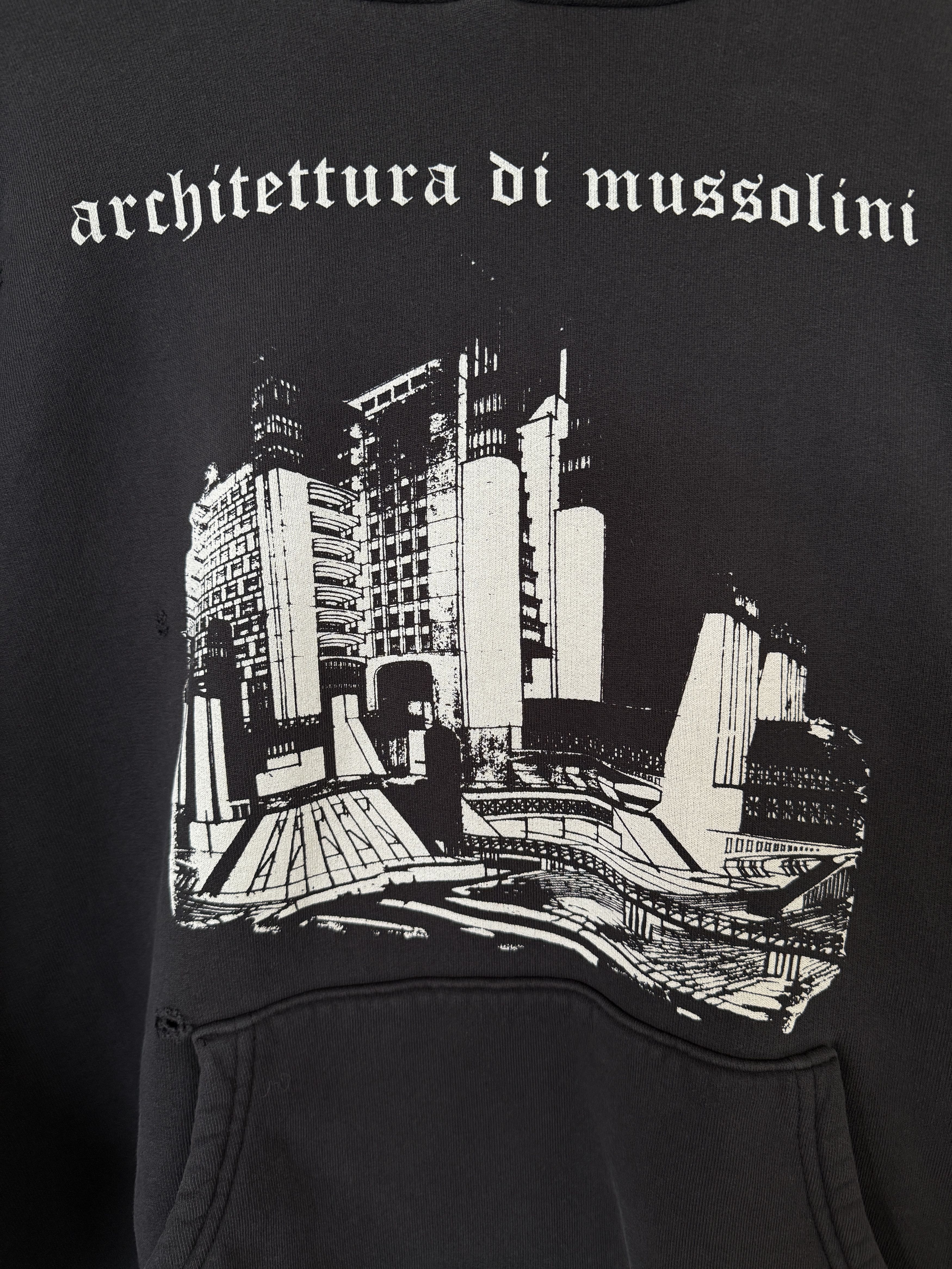 Enfants Riches Deprimes × Maxfield Los Angeles ERD ARCHITETTURA DI MUSSOLINI HOODIE Size US XL / EU 56 / 4 - 5 Thumbnail