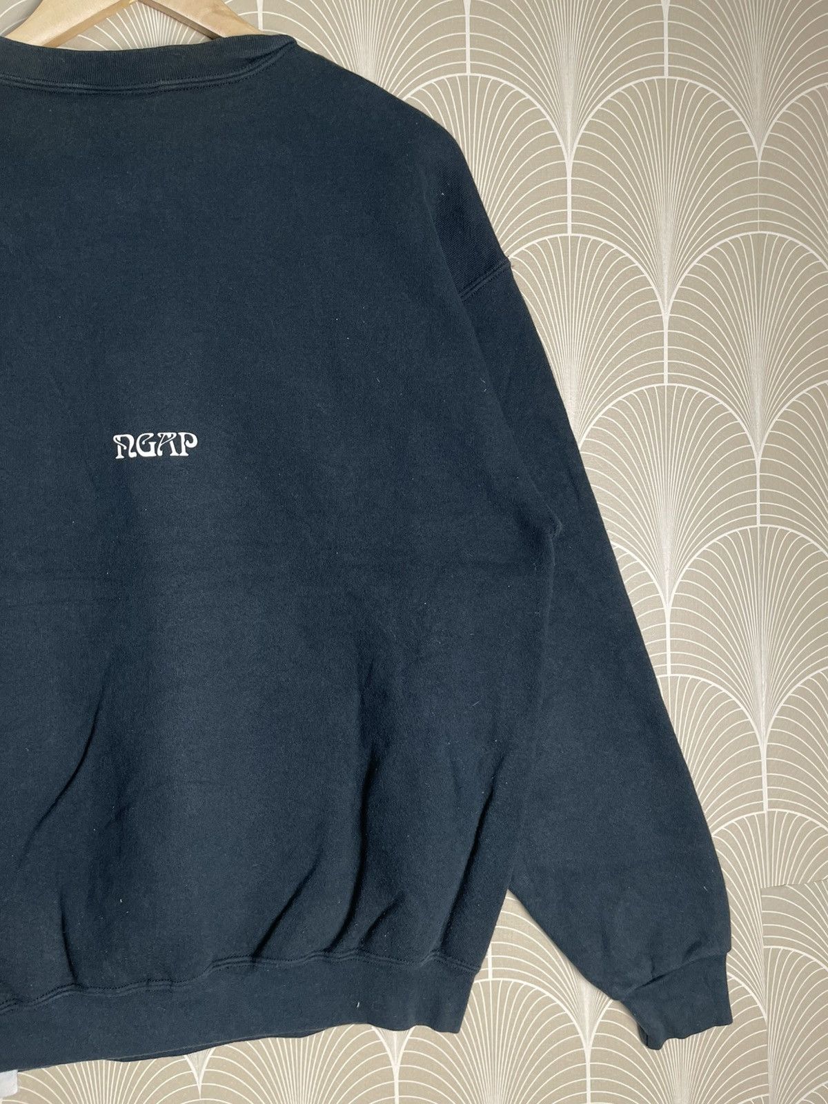 Japanese Brand × Vintage 90s JAPANESE BRAND NGAP LEE RARE GRAPHIC CREWNECK Size US L / EU 52-54 / 3 - 13 Thumbnail