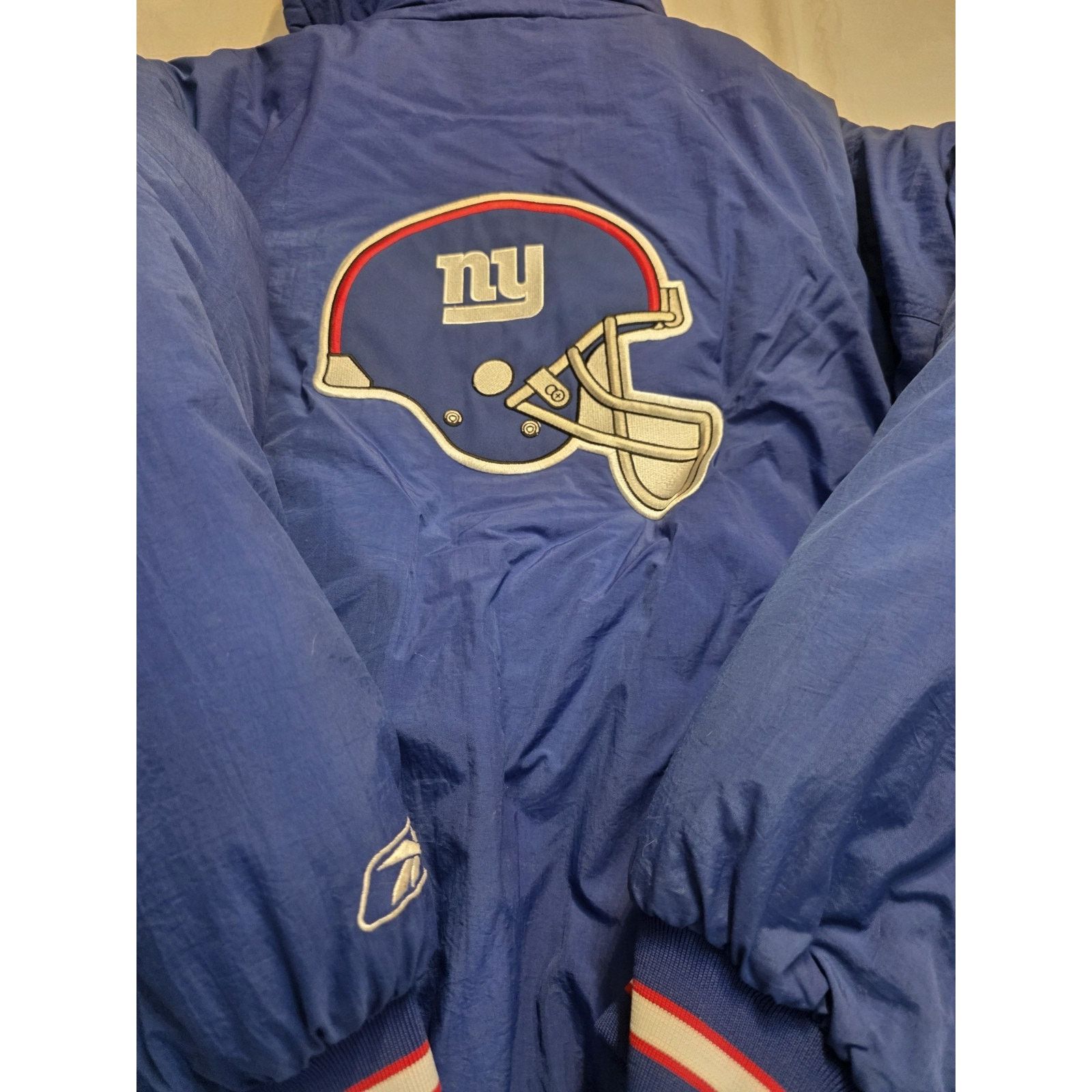 Reebok Vintage New York Giants Reebok Men's Heavyweight Puffer Size US XL / EU 56 / 4 - 12 Thumbnail