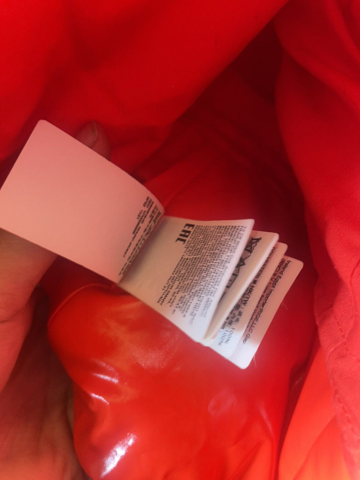 Balenciaga × Gap × Yeezy Yeezy Gap Round Jacket 'Red' Size US M / EU 48-50 / 2 - 3 Thumbnail