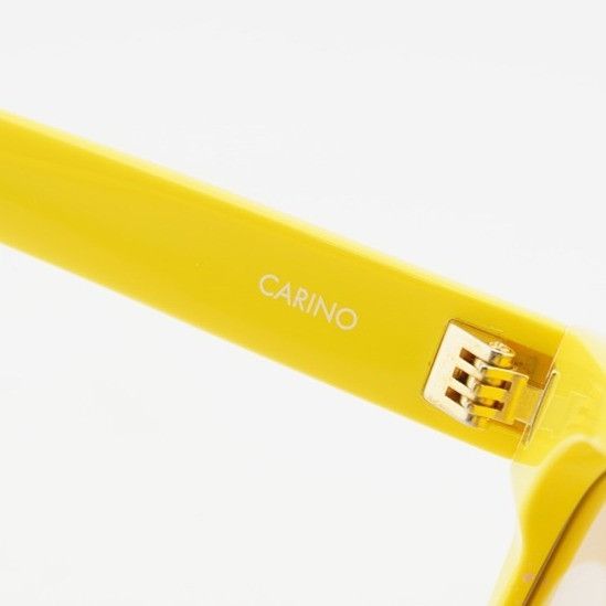Jacquemus Jacquemus CARINO JAC/20 C4 Sunglasses Yellow Square Frame Size ONE SIZE - 9 Thumbnail