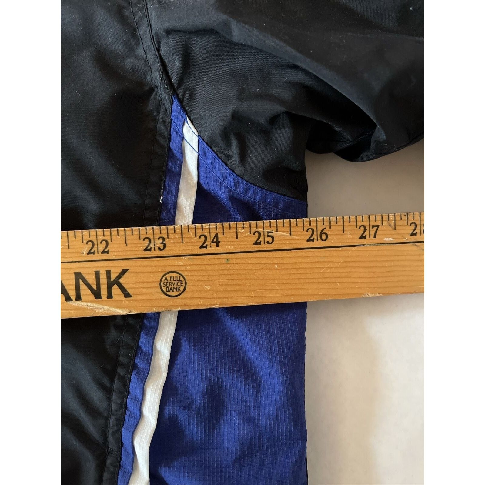 Columbia Columbia Women’s L Blue Black LS Polyester Nylon Hooded Coat Size L / US 10 / IT 46 - 5 Thumbnail
