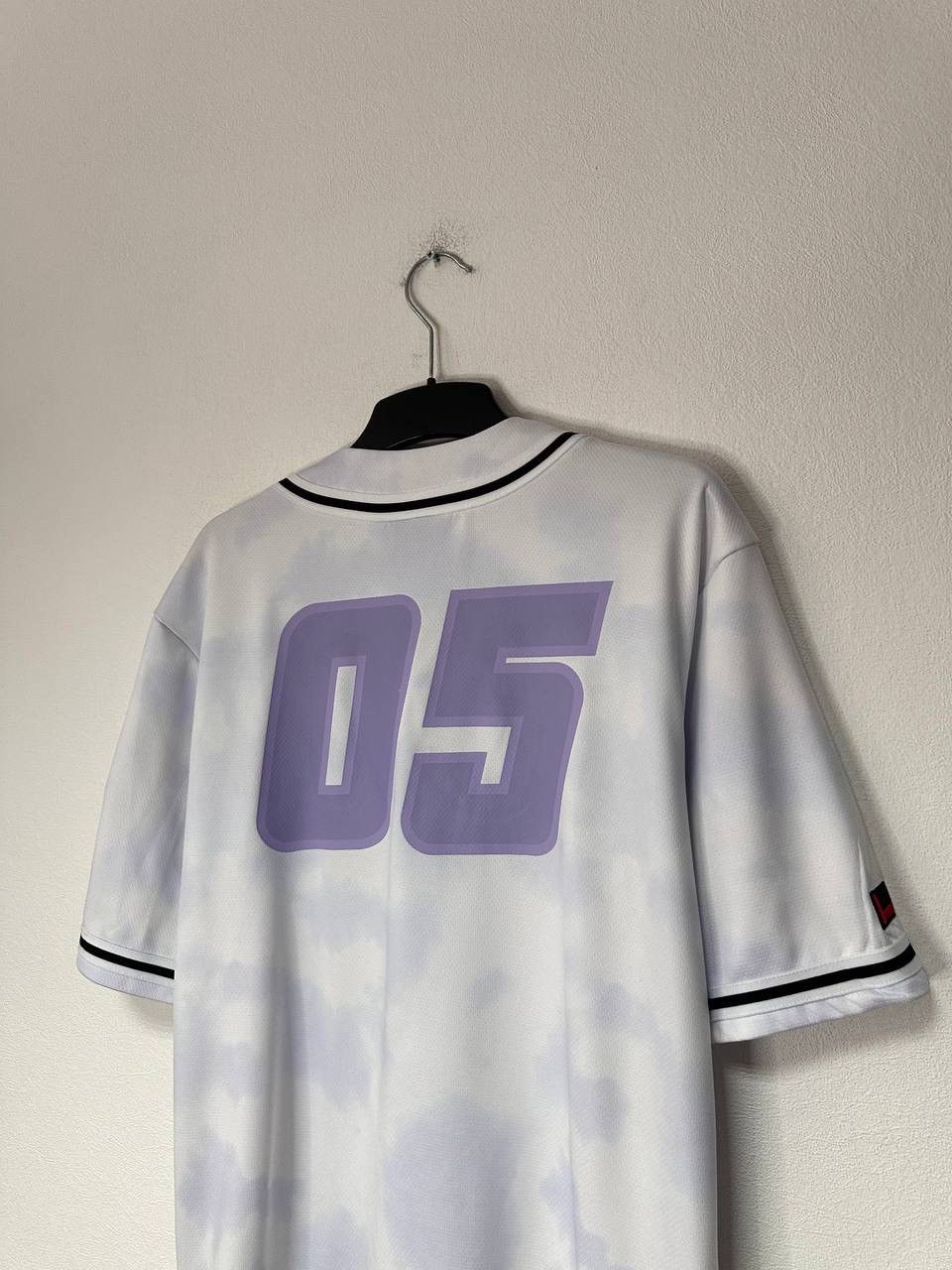Fubu FUBU Baseball Jersey White Purple 05 Logo Button Up Y2K S Size US S / EU 44-46 / 1 - 9 Thumbnail