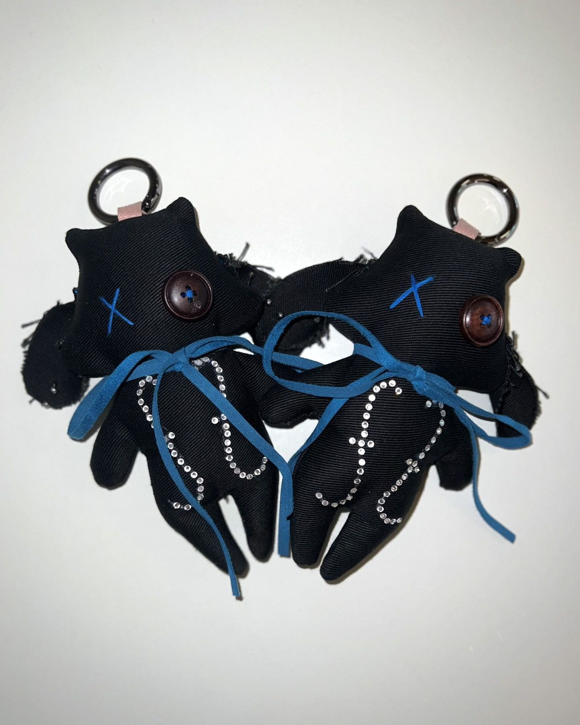 Handmade [HANDMADE] Voodoo Doll Keyring EMO ver Size ONE SIZE - 1 Thumbnail