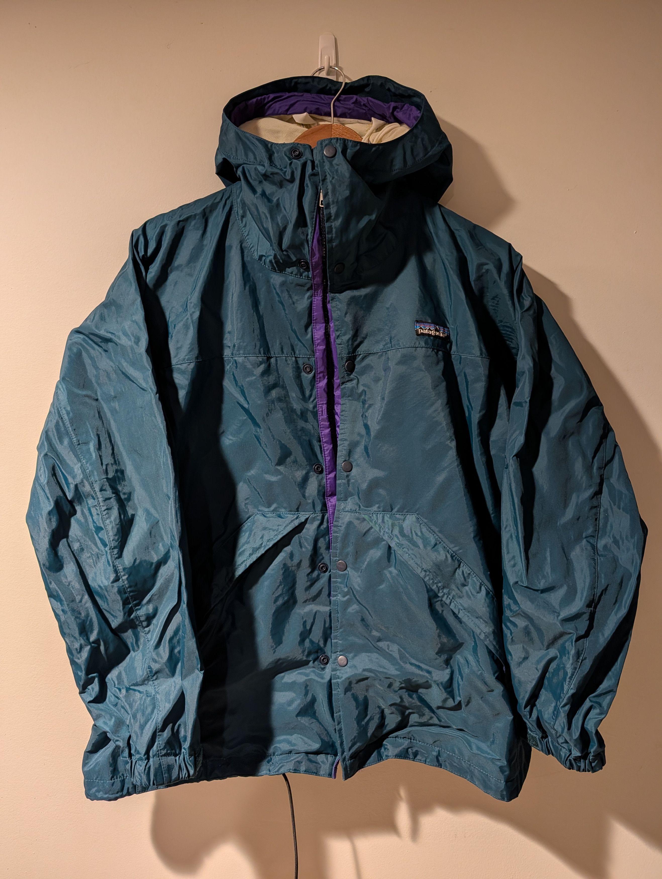 Vintage 1990 Patagonia STYLE 86211 Full Zip Storm Jacket