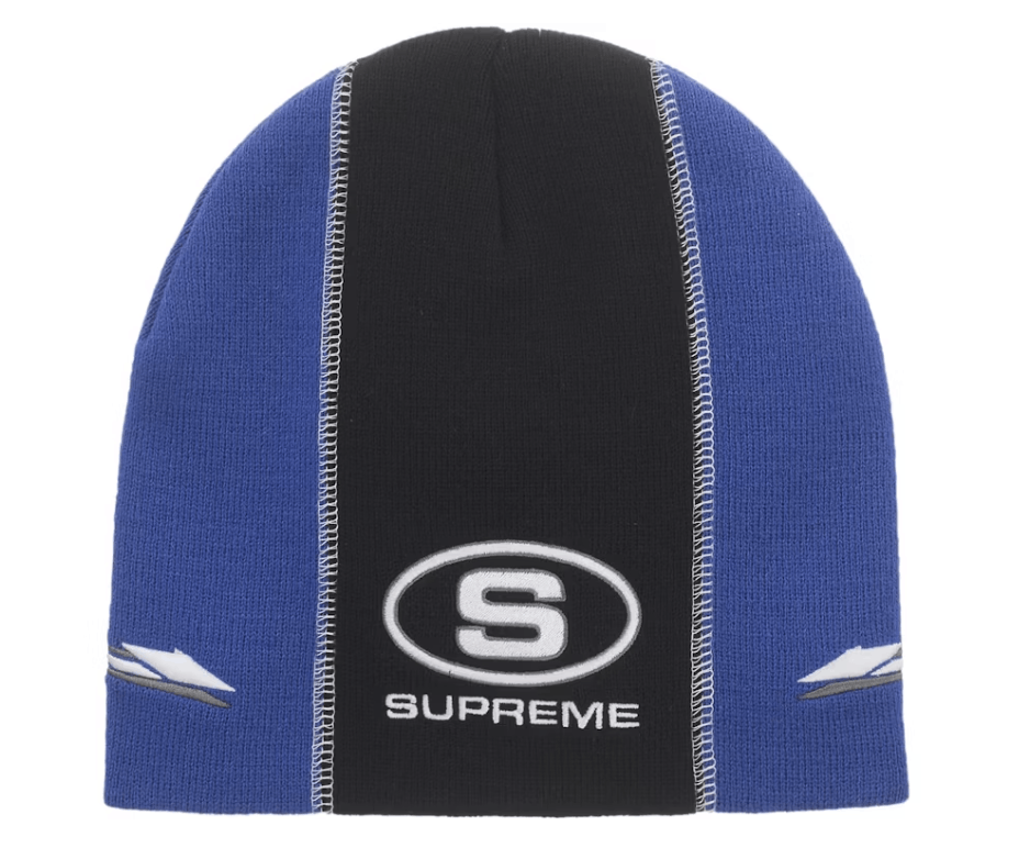 メンズウェア Supreme Racing Panel Beanie Black Supreme Racing
