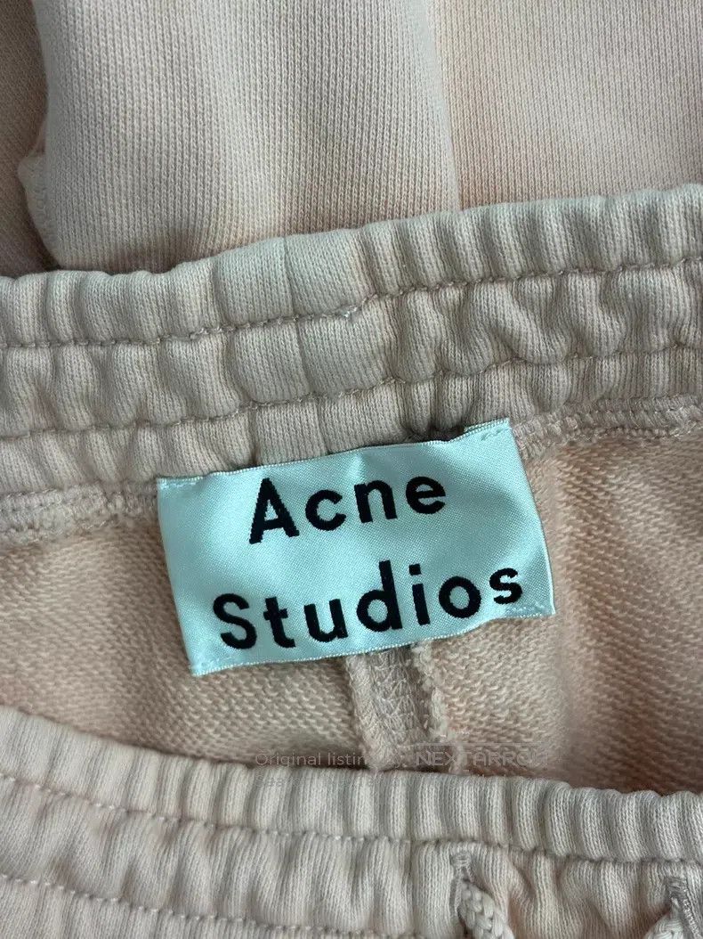Acne Studios Acne Studios size S Pink Letter Drawstring Casual Pants Size 22" - 4 Thumbnail