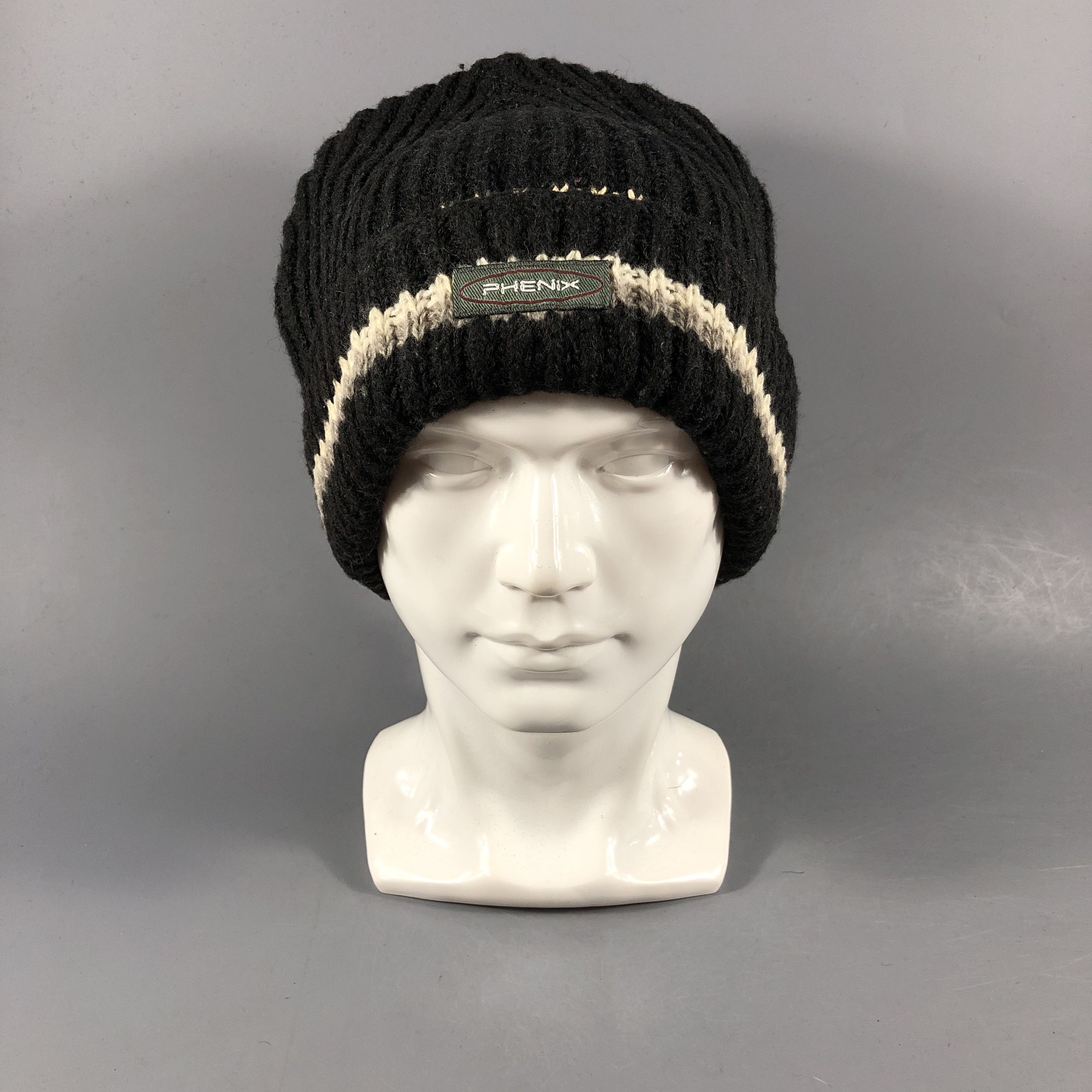 image of Phenix Pleated Wool Beanie Snowcap Snow Hat B970, Men's