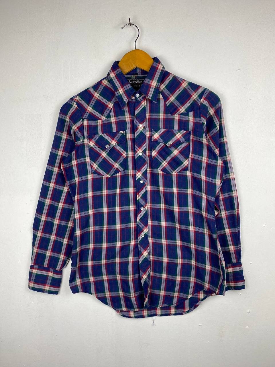 Cowboy Equipment vintage permanent press western cowboy shirt nice design Size US M / EU 48-50 / 2 - 1 Thumbnail