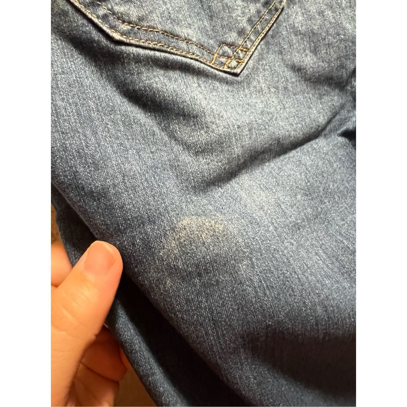 Other Democracy Ab Solution Blue Jeans Woman’s Size 16 Flaws-Marks Size 38" / US 16 / IT 52 - 11 Thumbnail