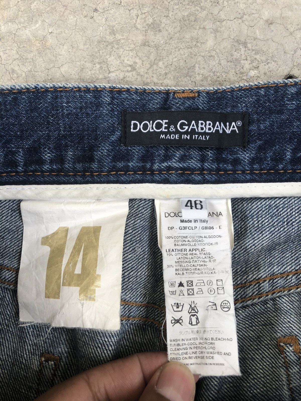 Dolce & Gabbana Distressed Jeans