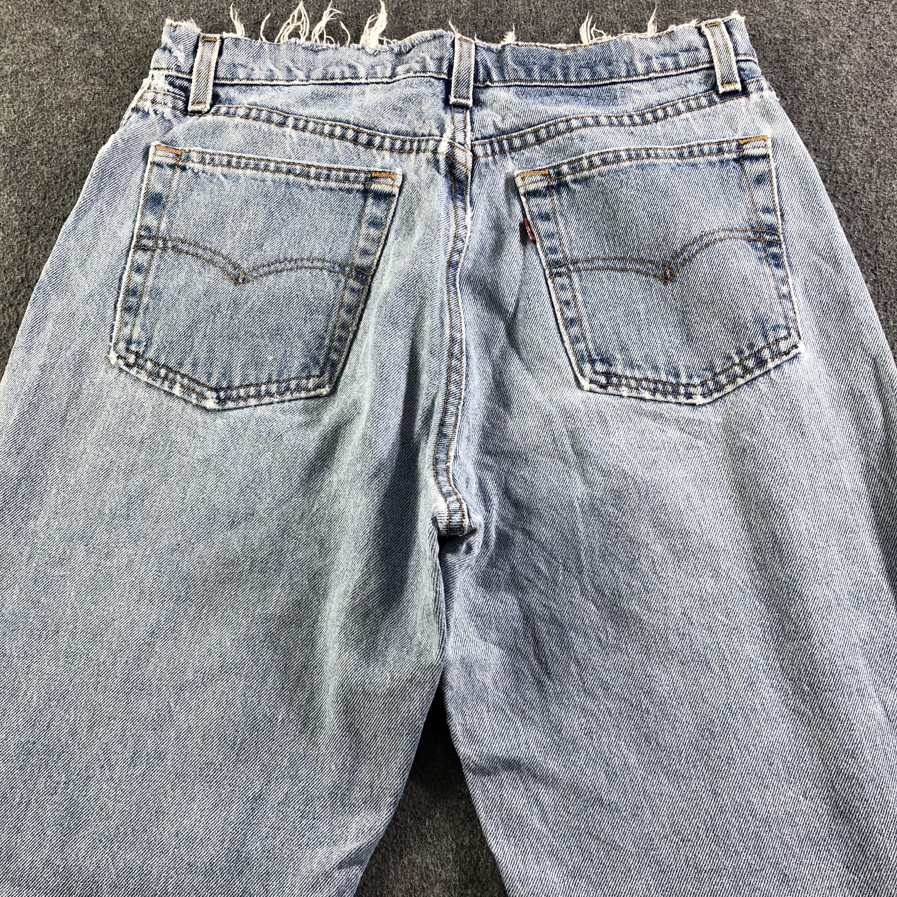 Levi's Vintage 90s Blue Wash Levis Jeans-J3519 Size US 31 - 4 Thumbnail