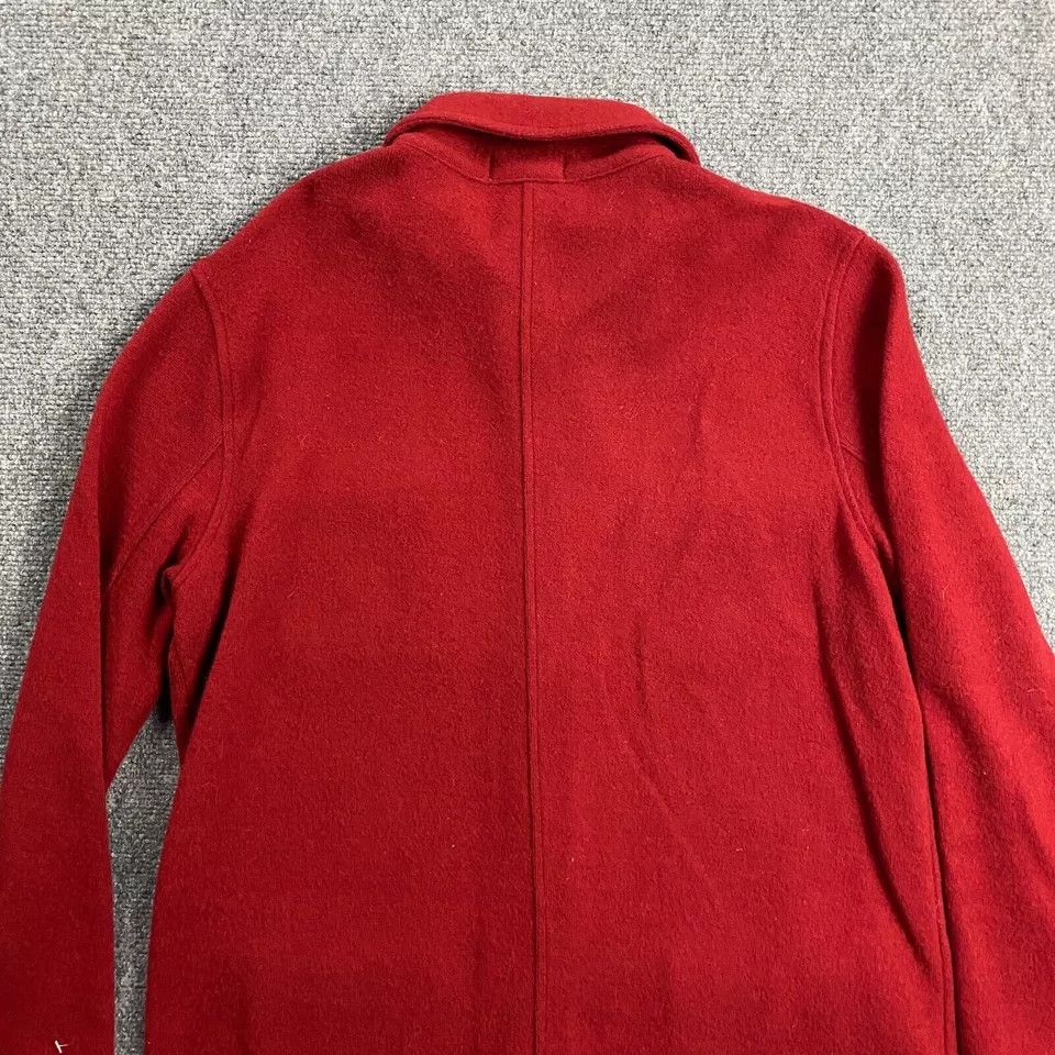 Jones New York × Vintage Jones New York Coat Women's Red Front Pockets Wool Blend M Size M / US 6-8 / IT 42-44 - 5 Thumbnail