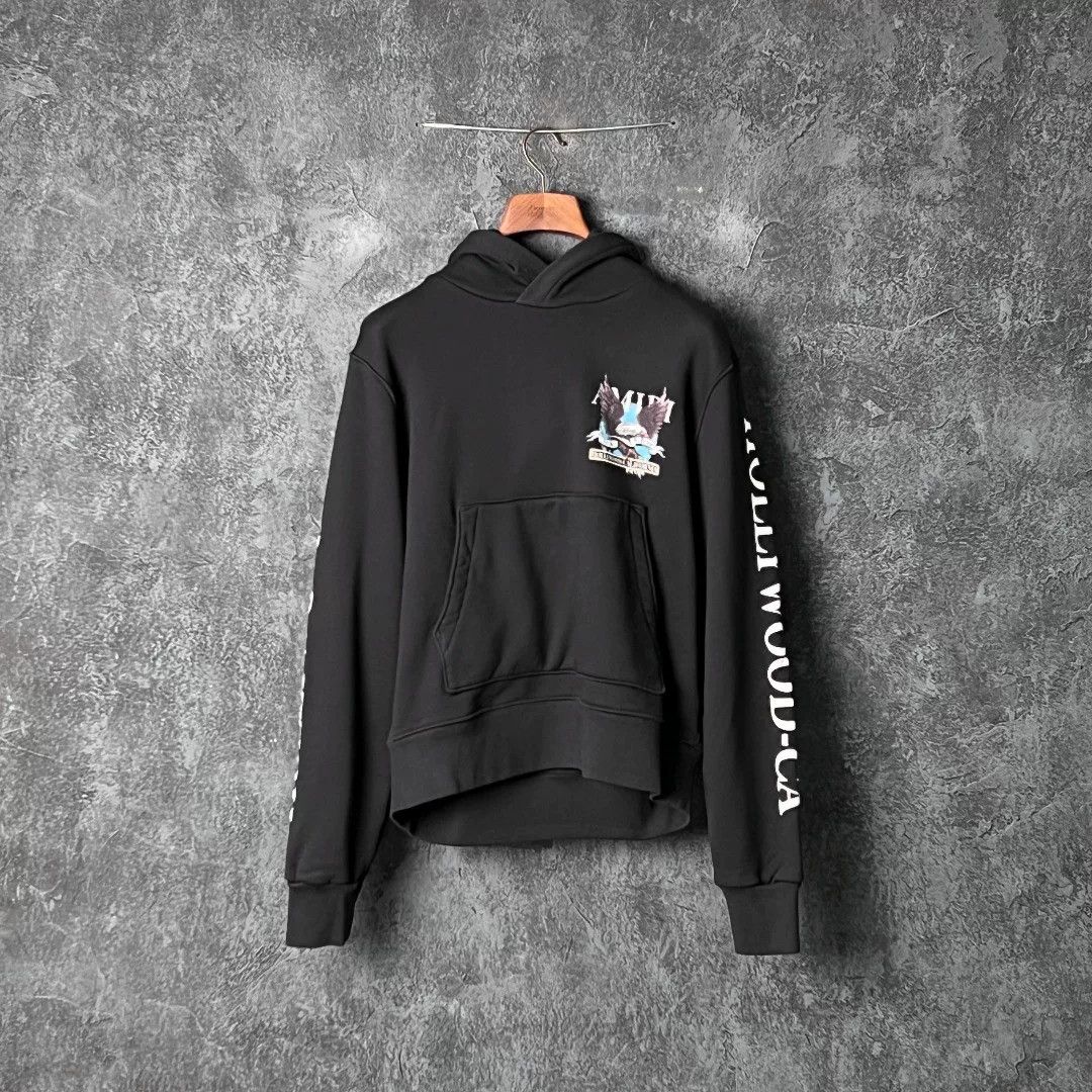 Amiri Amiri Cotton Printed Hoodie m Men Size US M / EU 48-50 / 2 - 1 Thumbnail