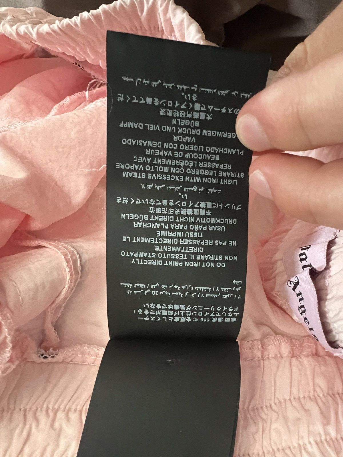 Palm Angels Palm Angels Loose Fit Track Pants Baby Pink Size 27" / US 4 / IT 40 - 8 Thumbnail