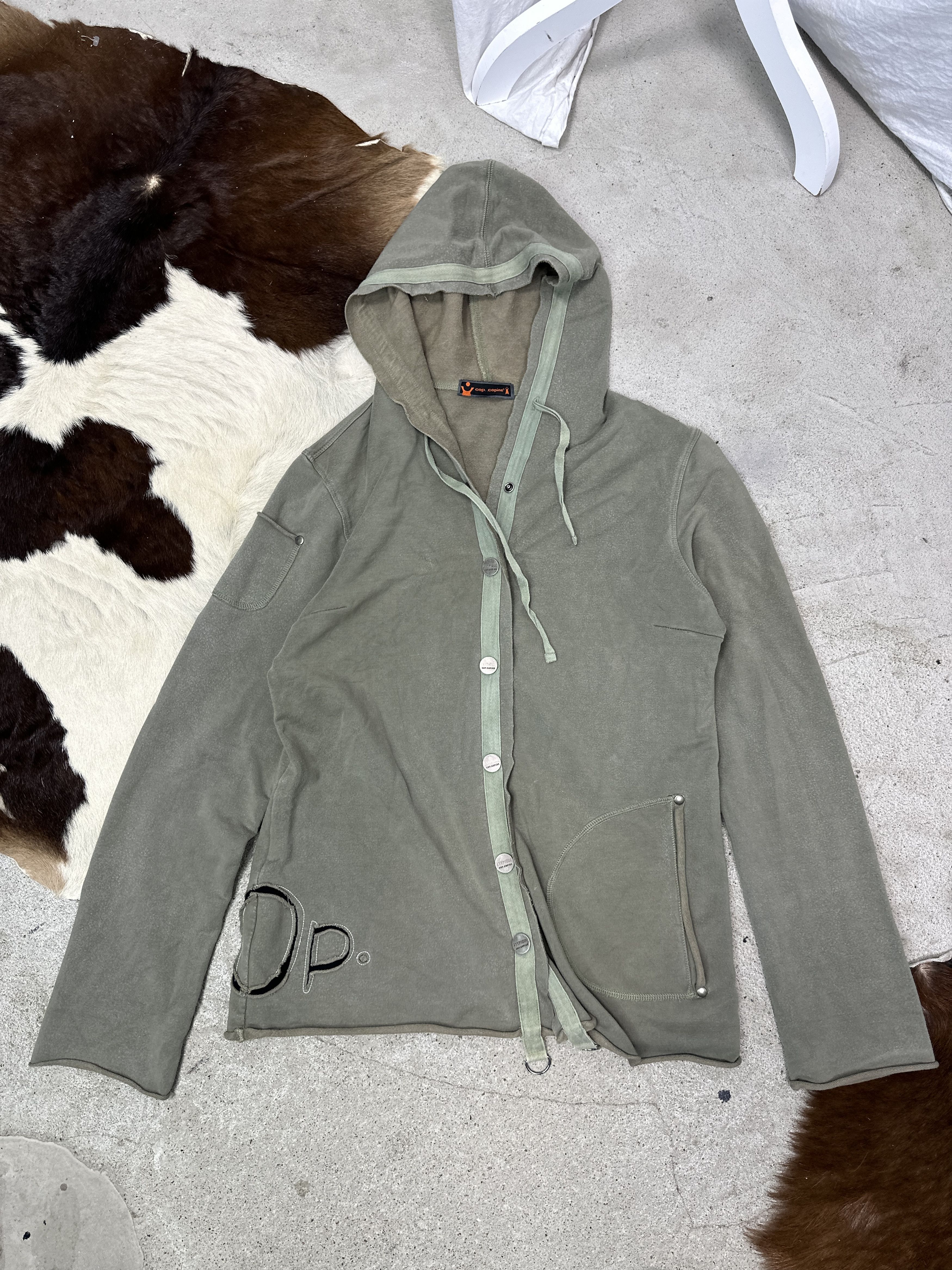 Cop Copine Vintage Avant Garde Archive Cop Copine Hoodie Y2K Size L / US 10 / IT 46 - 2 Thumbnail