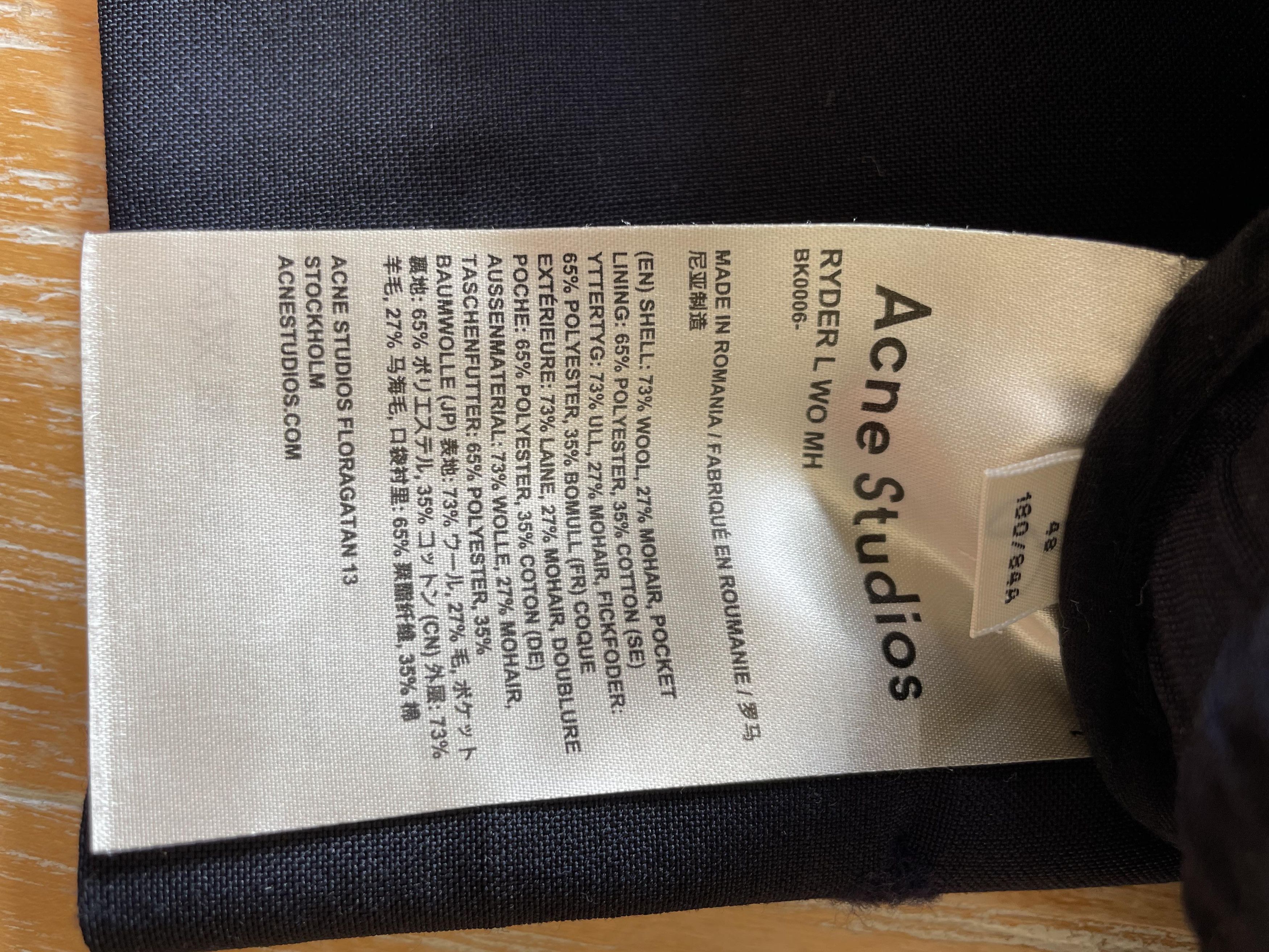 Acne Studios Ryder Tapered Pants Size US 32 / EU 48 - 3 Thumbnail