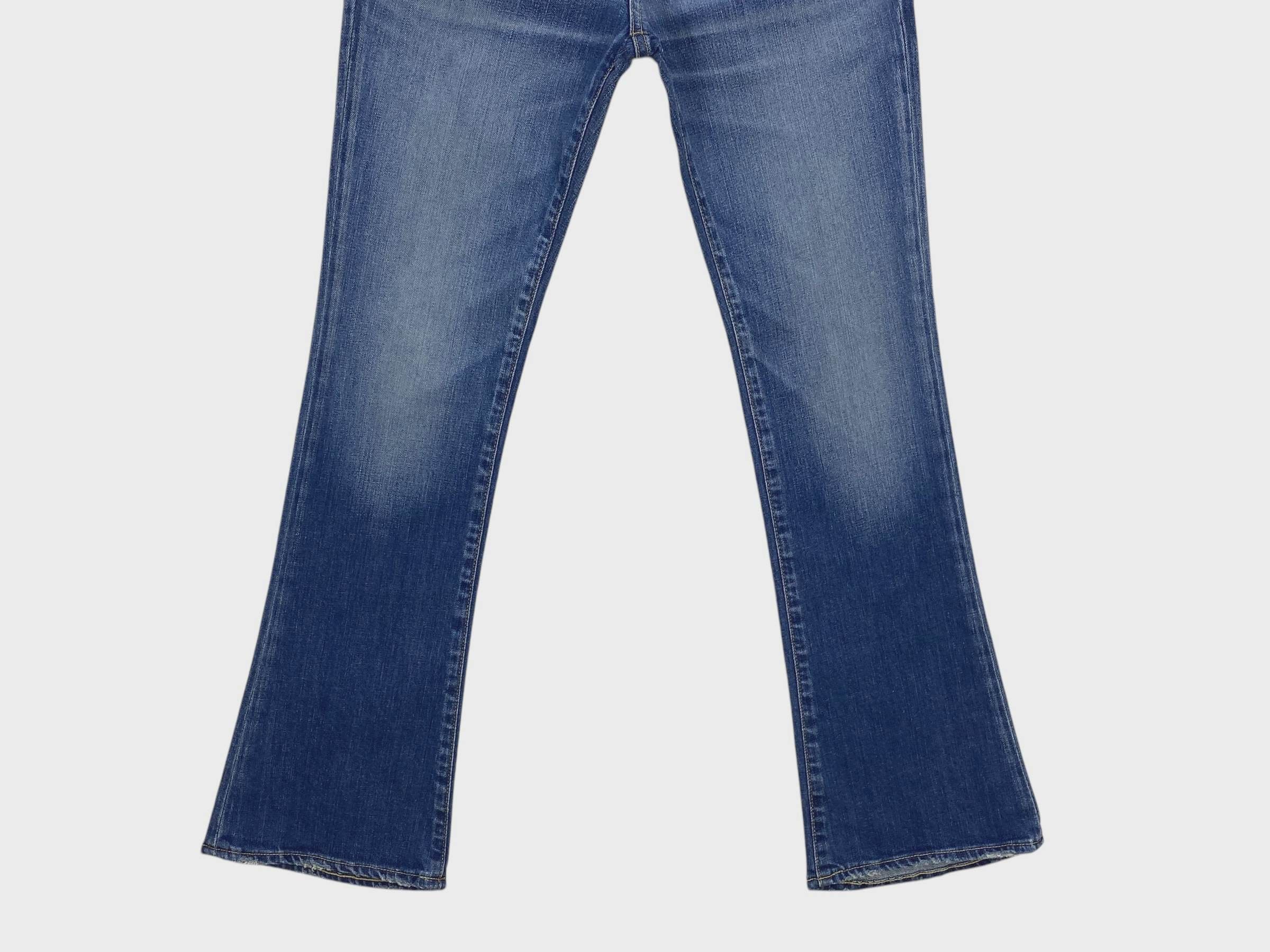 MOUSSY × Vintage Moussy Jeans Flare Pants Workwear Size 24" / US 00 / IT 34 - 4 Thumbnail