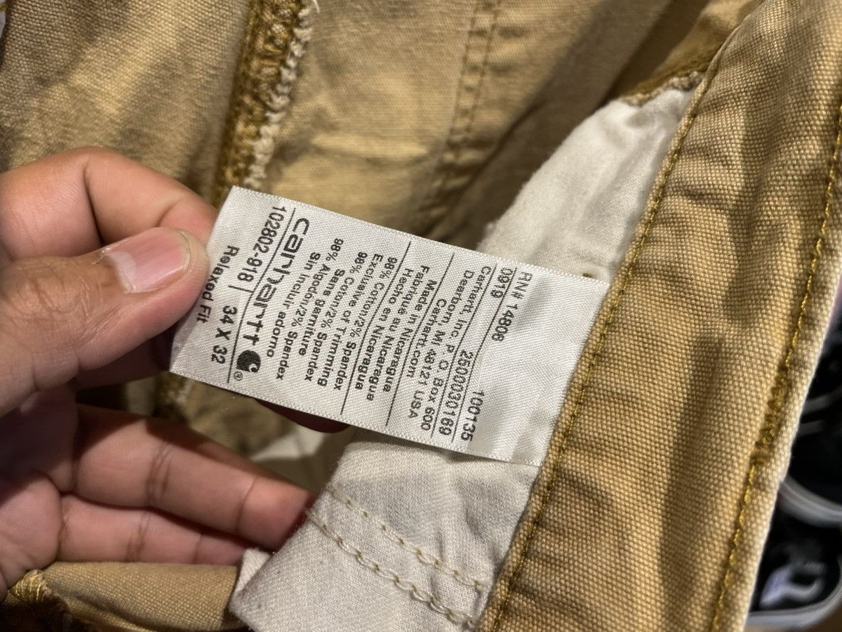 Carhartt × Vintage Vintage brown Carhartt insulated work carpenter pants Size US 36 / EU 52 - 12 Thumbnail