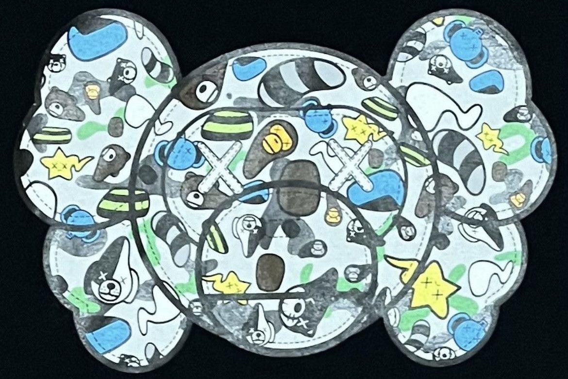 Bape × Kaws Bape Baby Milo x Kaws tee shirt Size US M / EU 48-50 / 2 - 3 Thumbnail