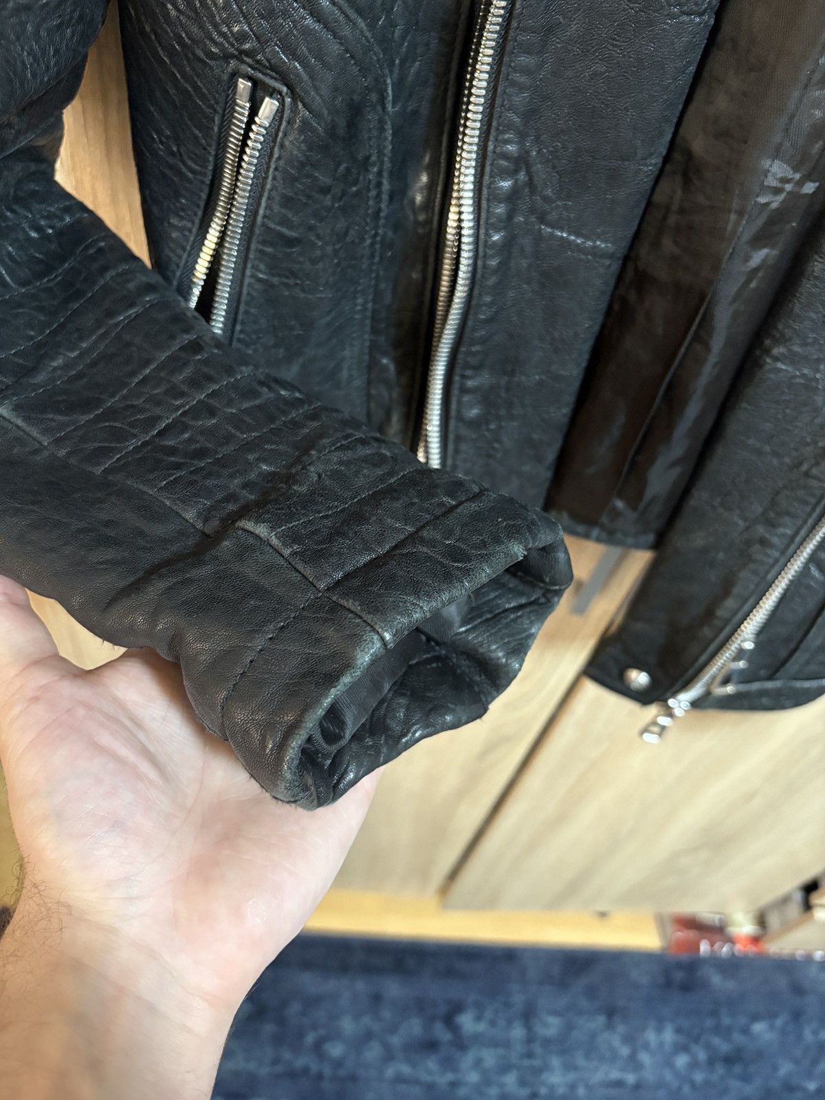 Balmain × H&M Balmain X H&M leather jacket Size US M / EU 48-50 / 2 - 5 Thumbnail