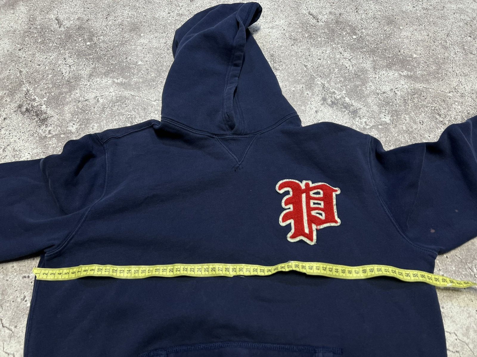 Polo Ralph Lauren Vintage Polo Ralph Lauren Hoodie P Logo Y2K Size US M / EU 48-50 / 2 - 12 Thumbnail