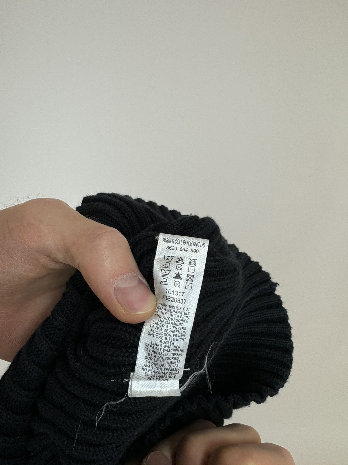 G-Star × Japanese Brand G-star Ribbed Sweater Vintage PARKER COLL PATCH TurtleNeck Size US L / EU 52-54 / 3 - 9 Thumbnail