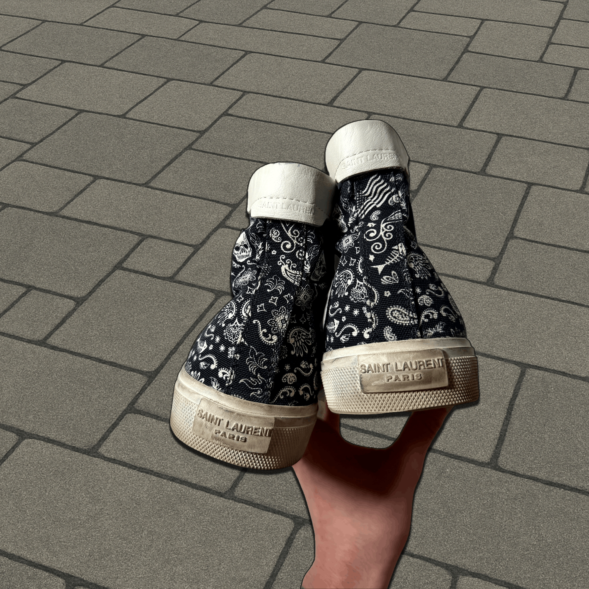 Saint Laurent Paris Saint Laurent Paris Bedford Sneaker Size US 8.5 / EU 41-42 - 5 Thumbnail