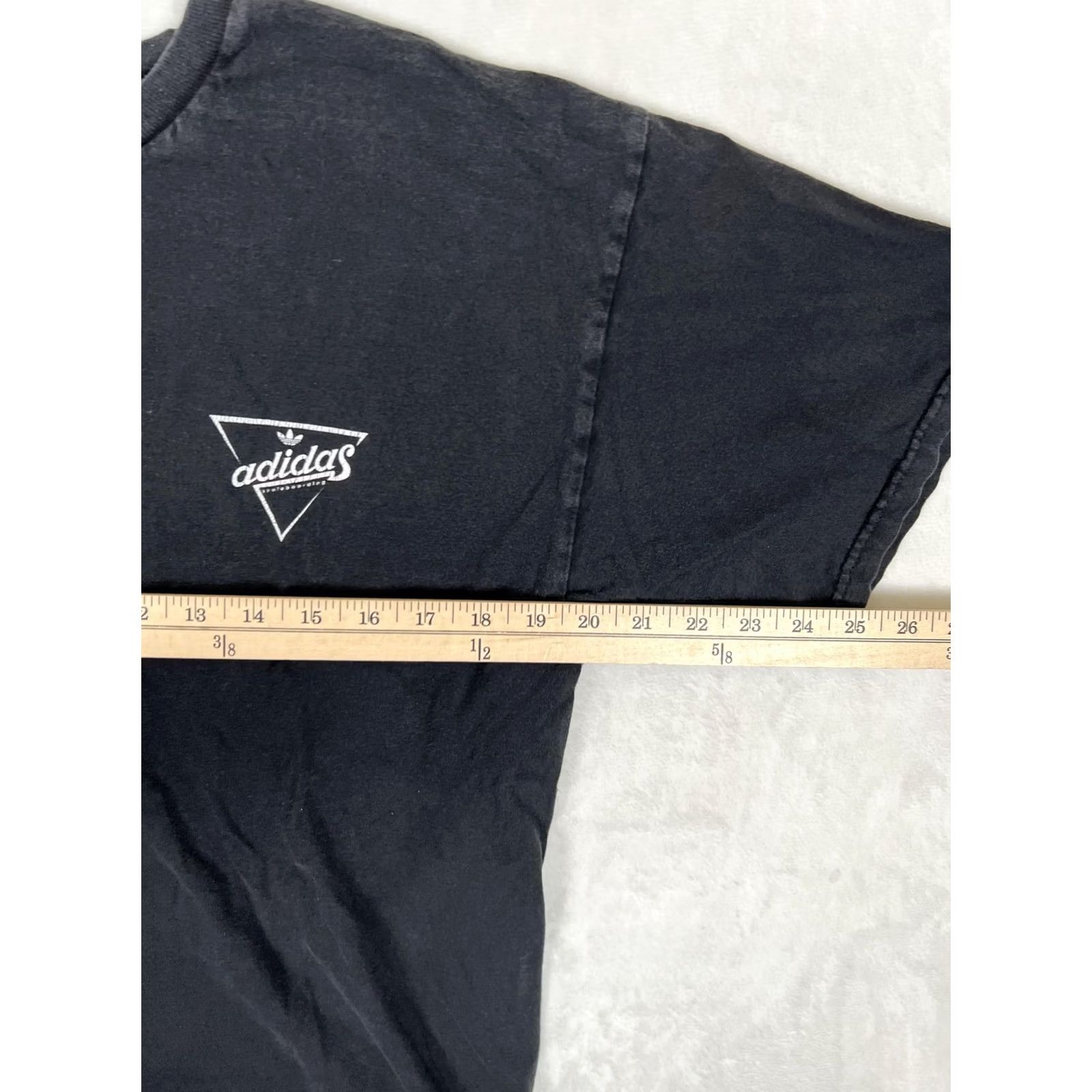Adidas VINTAGE Adidas Skateboarding T-Shirt Mens M Black Streetwear Y2K Size US M / EU 48-50 / 2 - 7 Thumbnail