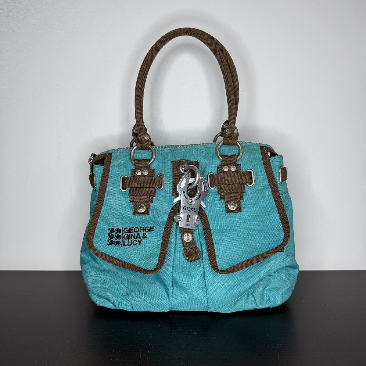 George Gina & Lucy George Gina Lucy GGL Shoulder Vintage Bag Blue 20 Something Size ONE SIZE - 1 Thumbnail
