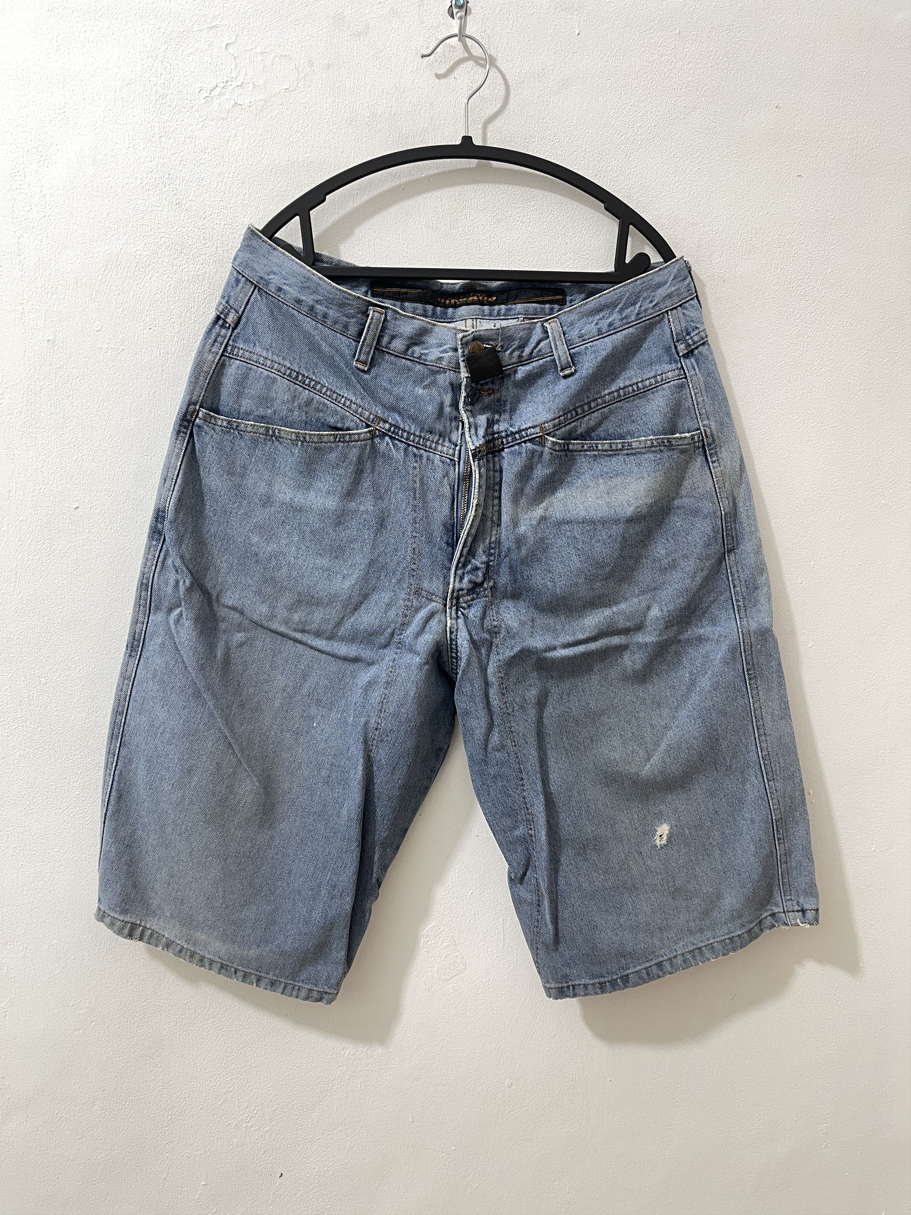 Marithe + Francois Girbaud Marithe Francois Girbaud Y2k Baggy Shorts Size US 32 / EU 48 - 1 Thumbnail