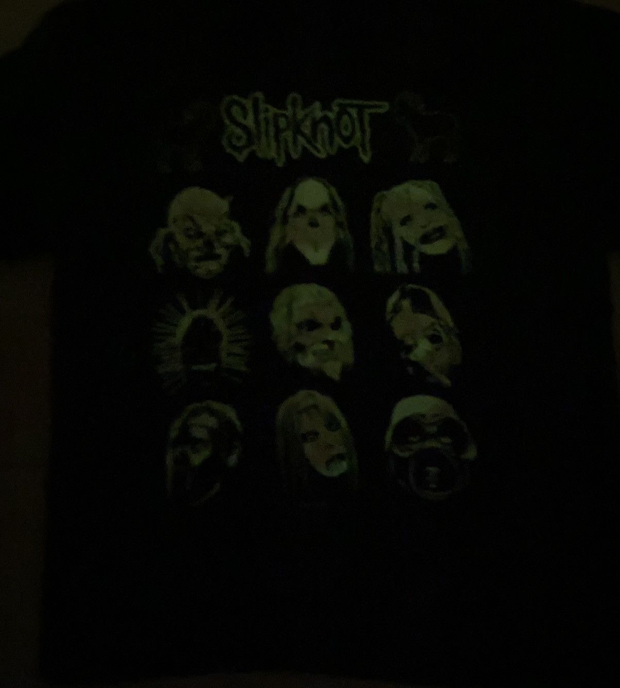Band Tees Rare Slipknot 2003 tee (glows in the dark) Size US XL / EU 56 / 4 - 12 Thumbnail